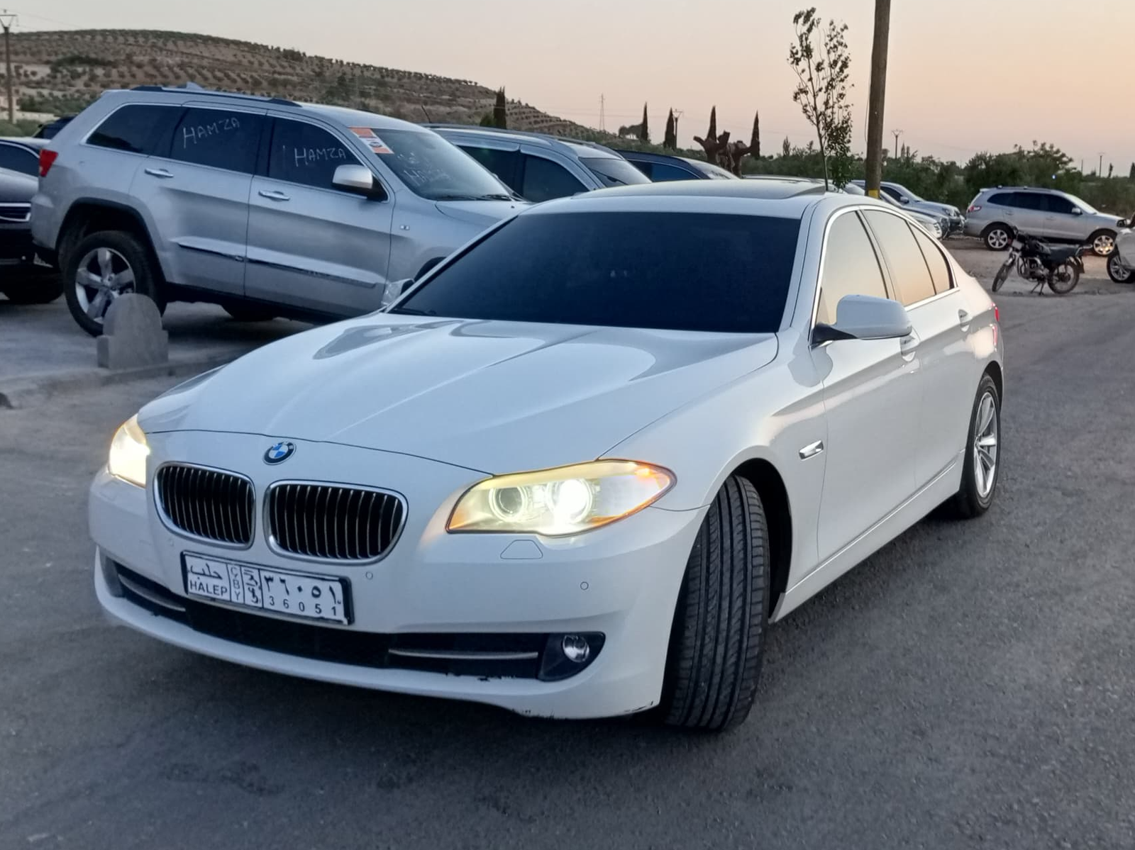 kilometrage car sale 5 series 528 i sedan used 2012 aleppo gk image