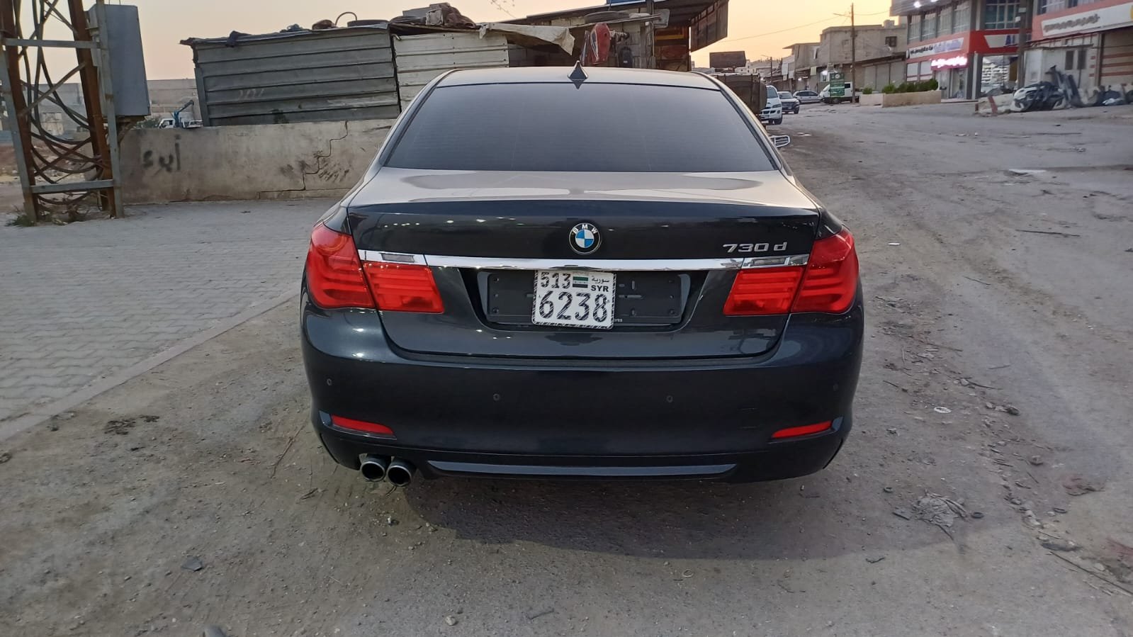 kilometrage car sale 7 series 730 d sedan used 2012 aleppo td image