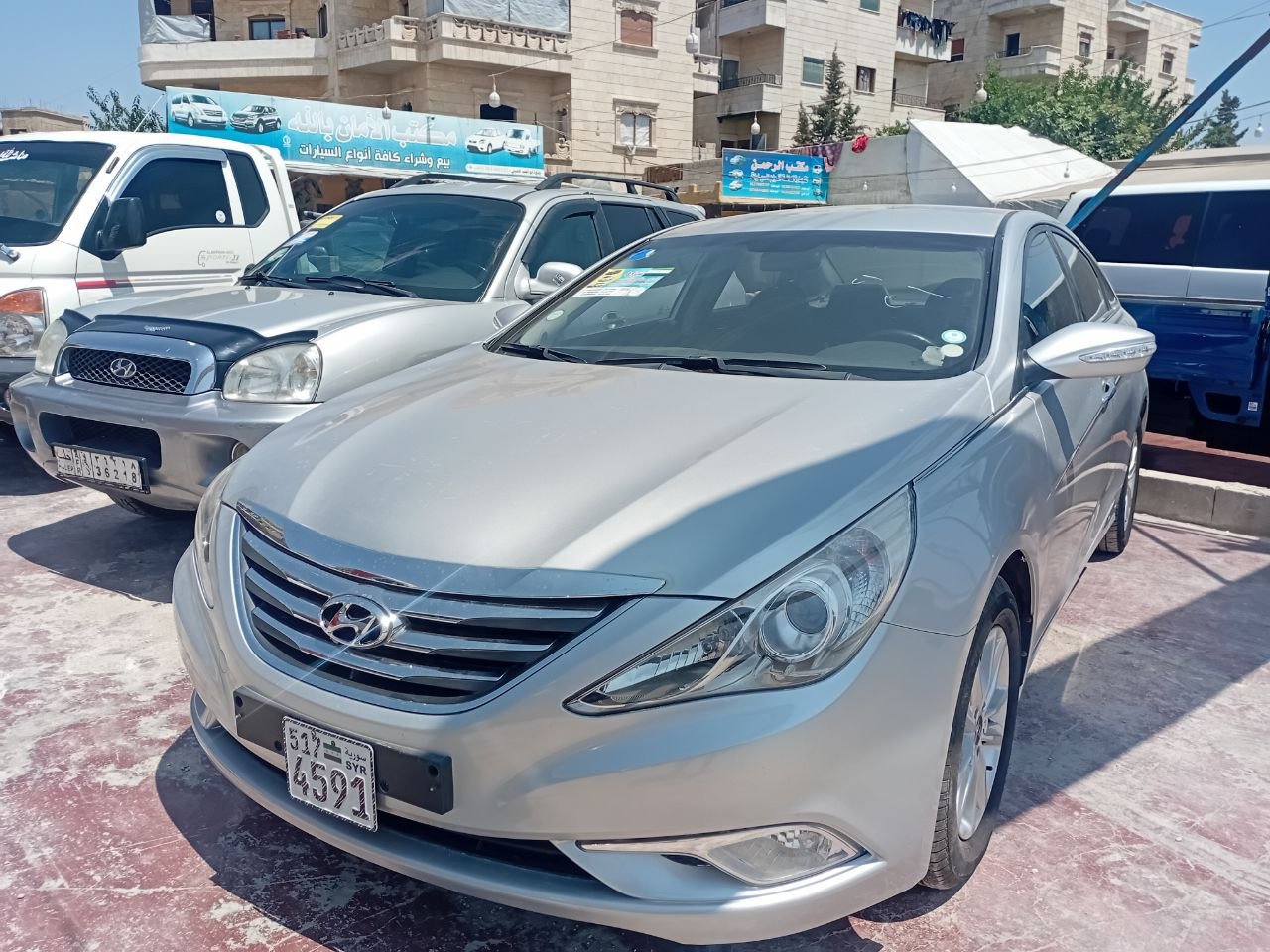 kilometrage car sale sonata standard sedan used 2010 aleppo kj card image