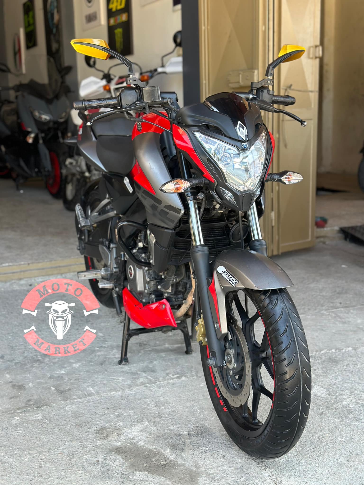 kilometrage motorbike pulsar ns200 sport used xt image