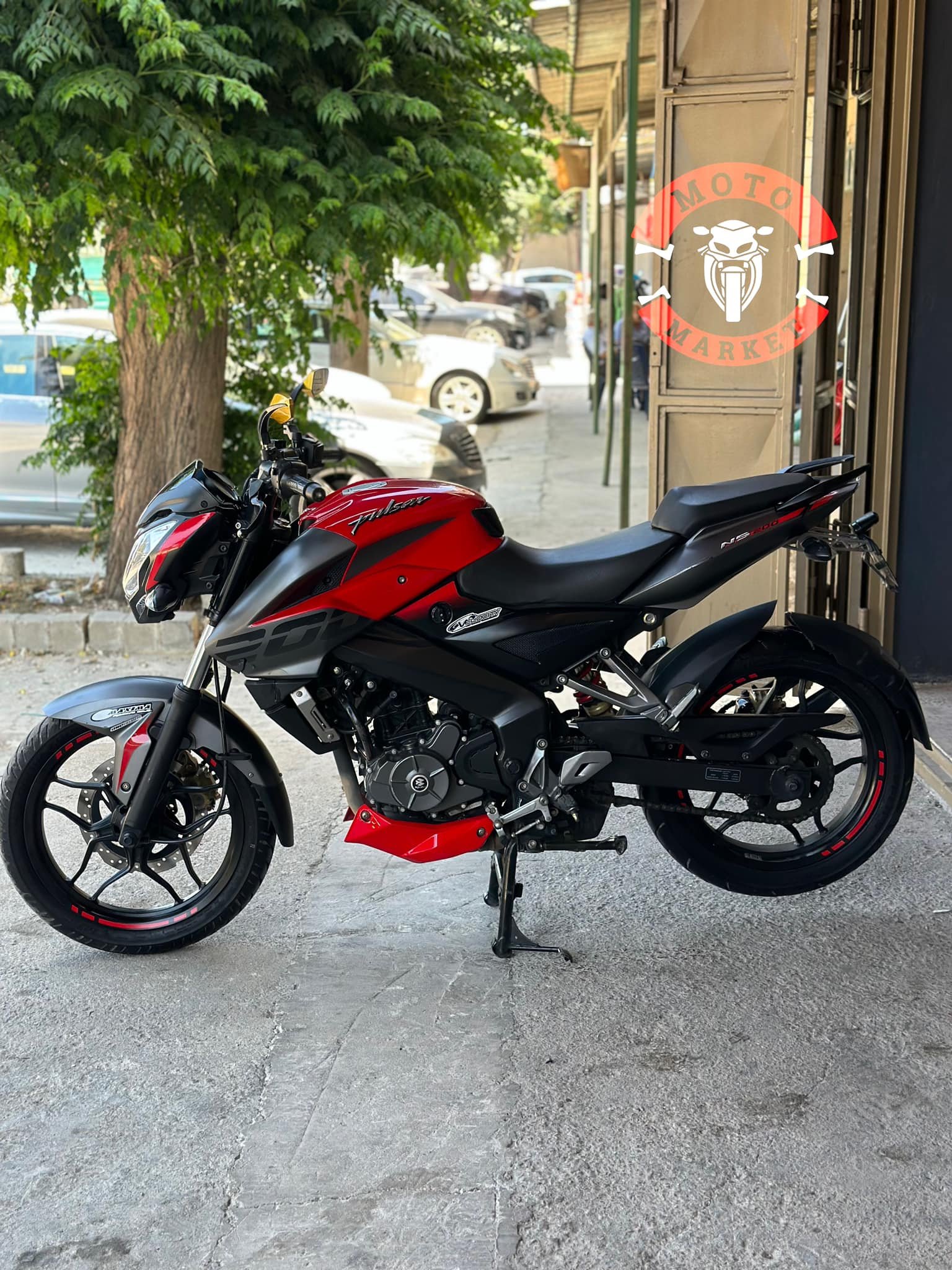 kilometrage motorbike pulsar ns200 sport used xt image