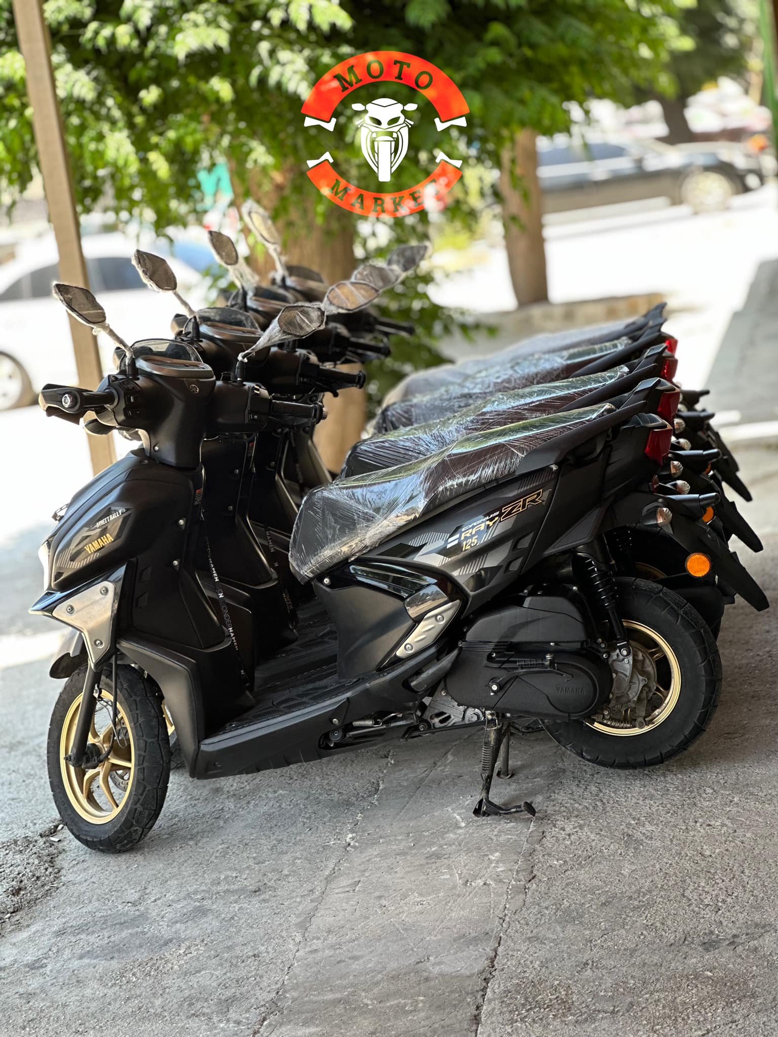 kilometrage motorbike rayzr 125 scooter new 2025 tartus nu image