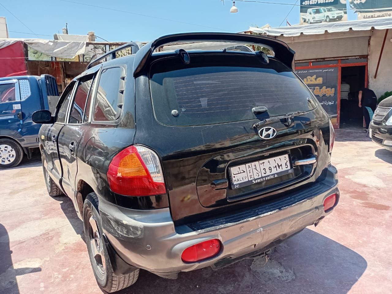kilometrage car sale santa fe gold suv used 2004 aleppo bn image