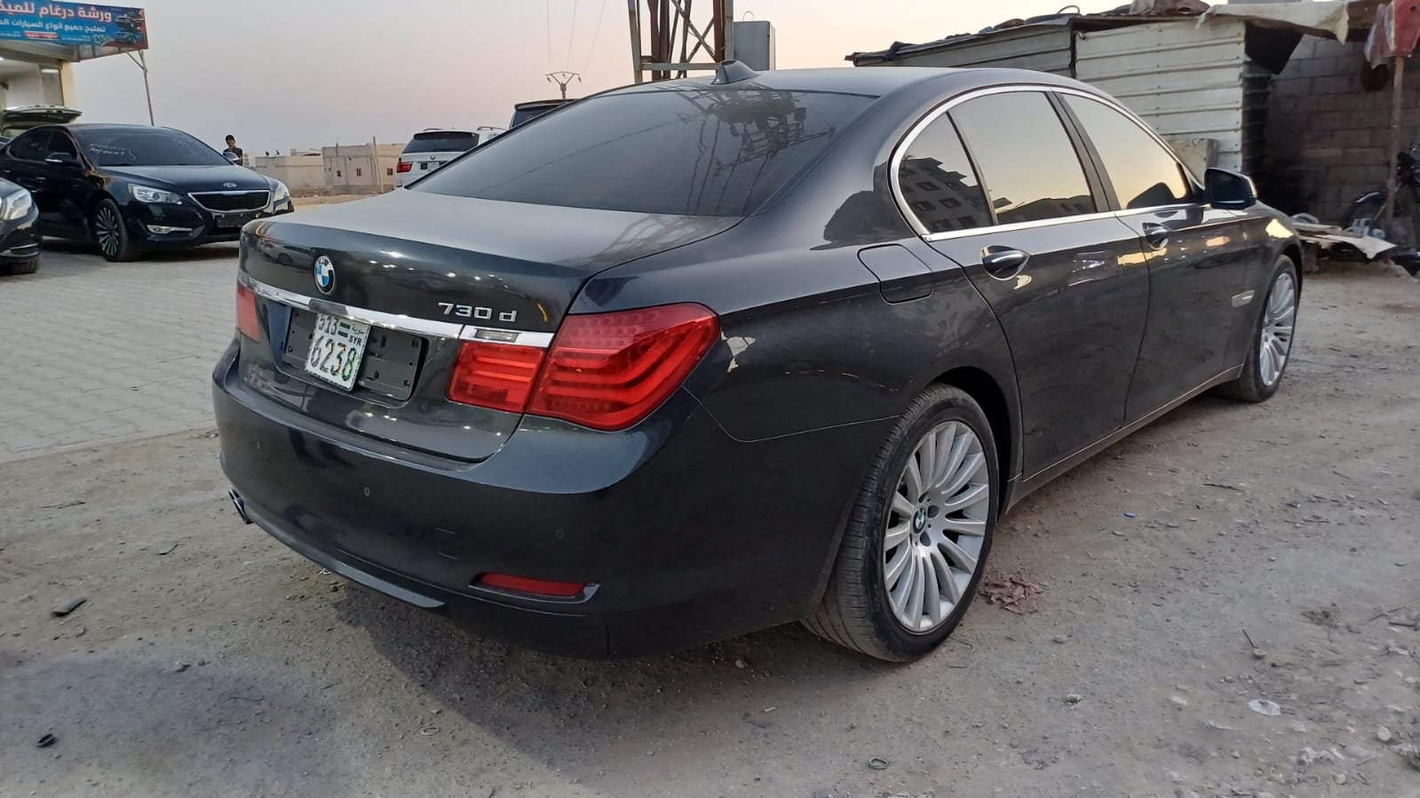 kilometrage car sale 7 series 730 d sedan used 2012 aleppo td image