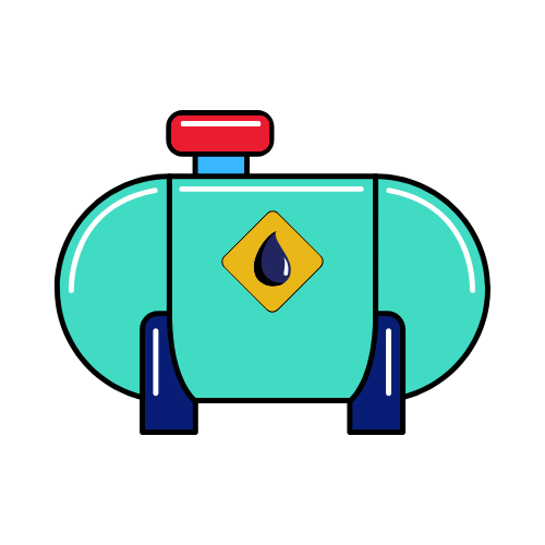 Fuel Tank Capacity - سعة خزان الوقود Icon