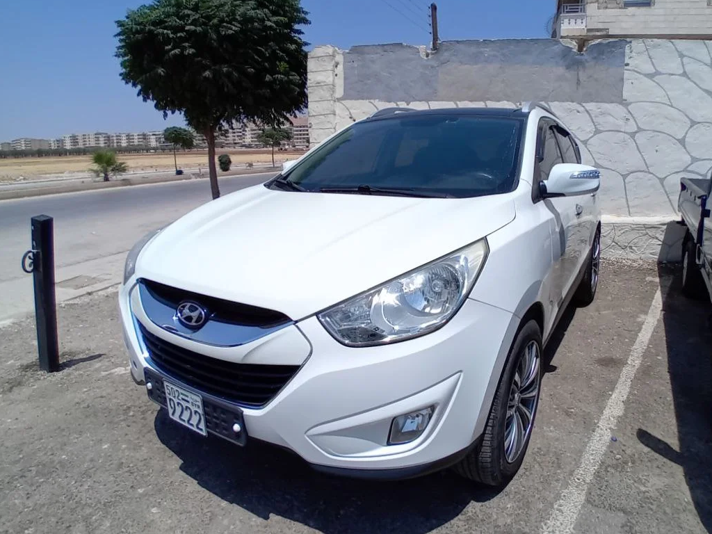 kilometrage car sale hyundai tucson lx20 evgt suv used 2010 aleppo mz image