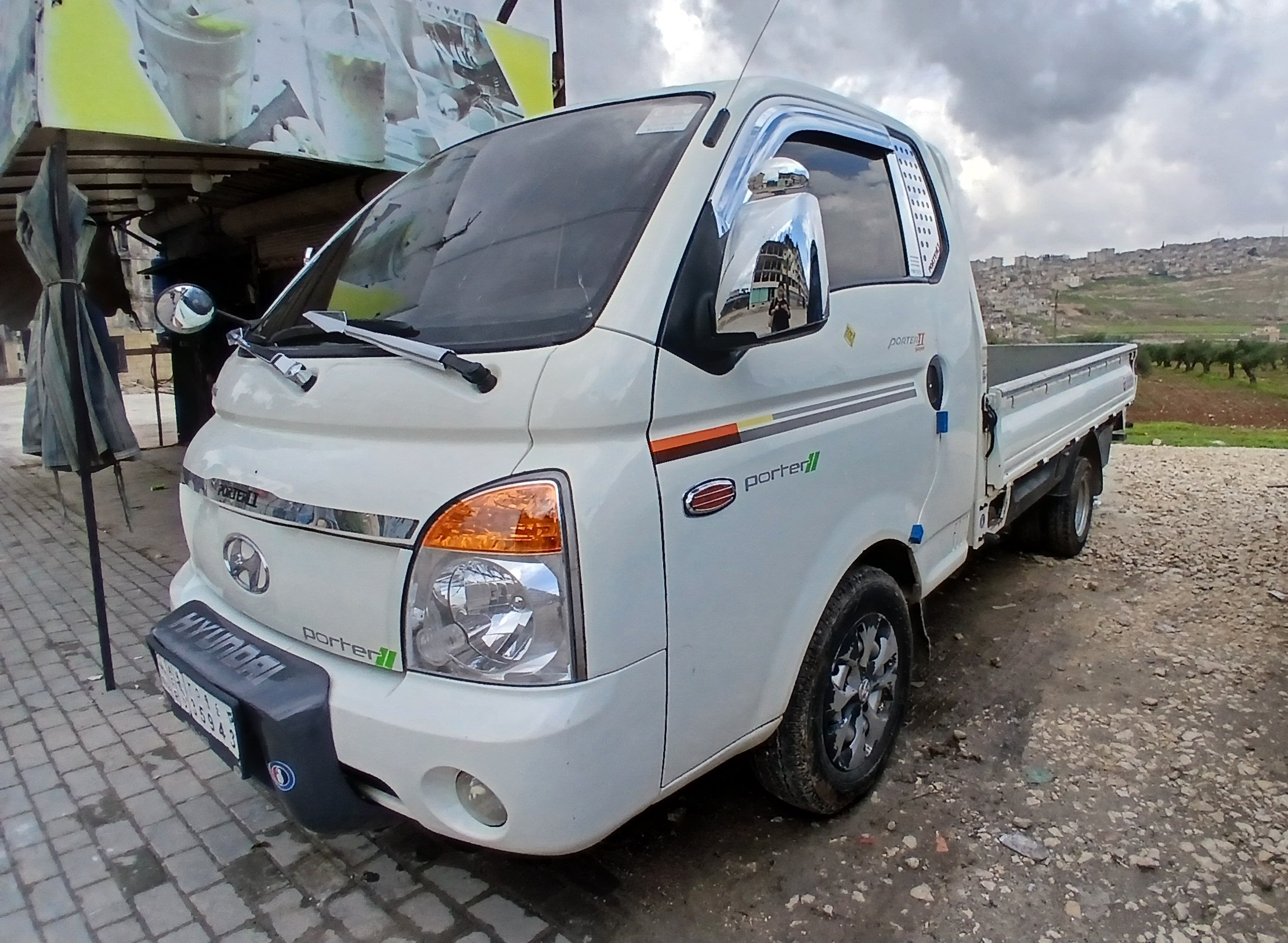 kilometrage car sale hyundai porter ii 2 crdi cargo truck used 2009 aleppo sp card image