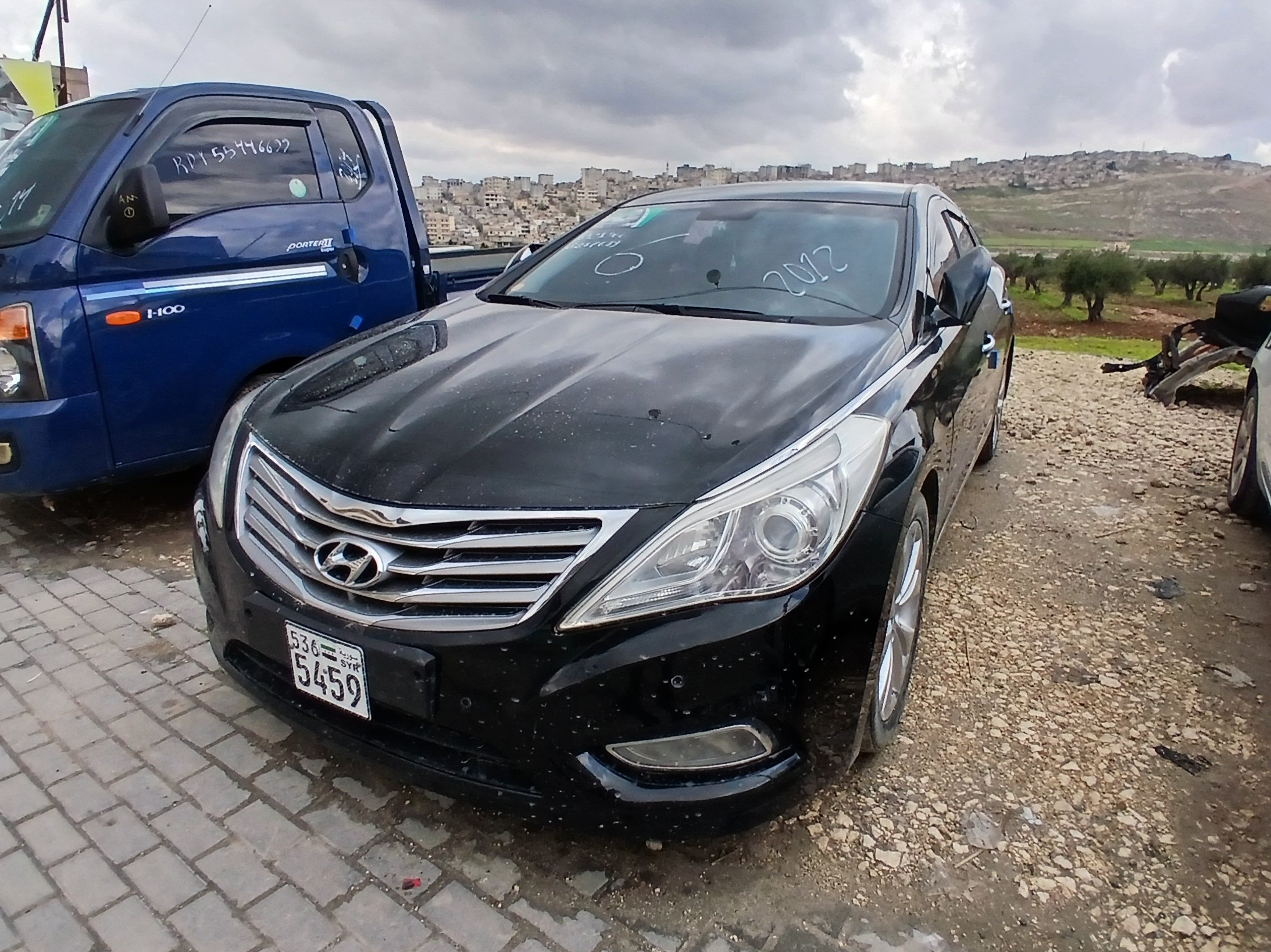 kilometrage car sale hyundai grandeur hg 300 sedan used 2012 aleppo hn card image