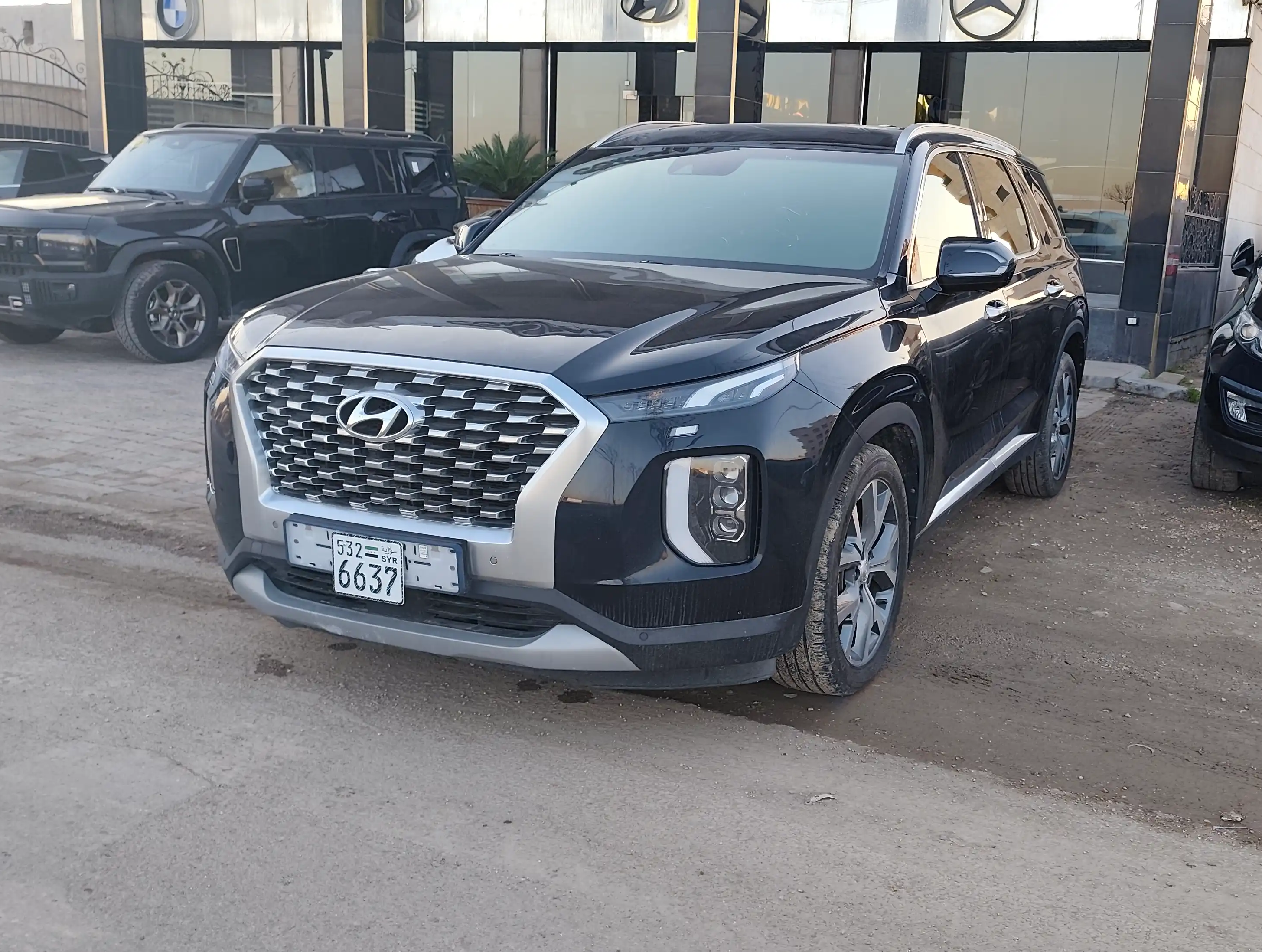 kilometrage car sale hyundai palisade standard suv used 2020 aleppo qe card image