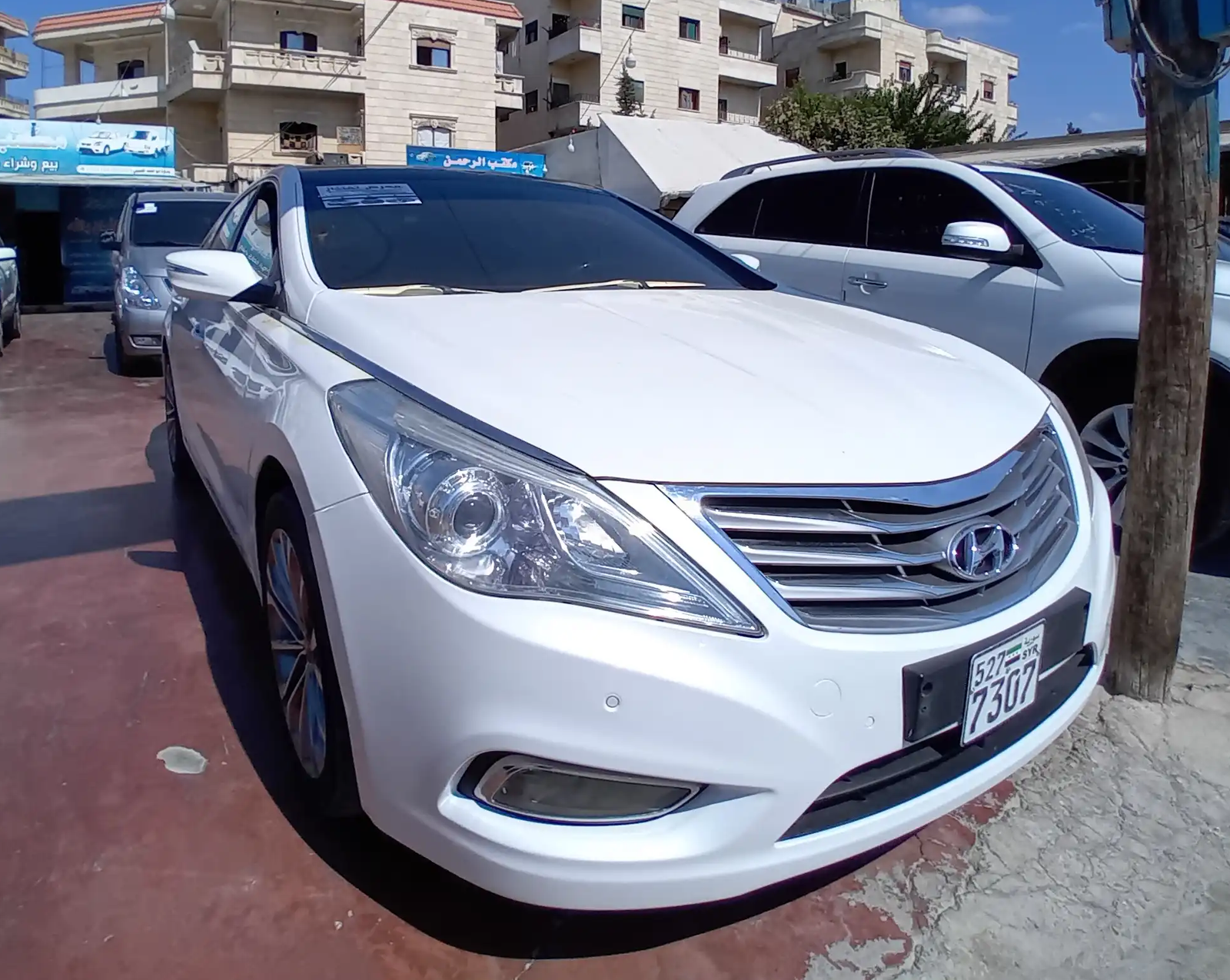 kilometrage car sale hyundai grandeur hg 220 sedan used 2012 aleppo sp image