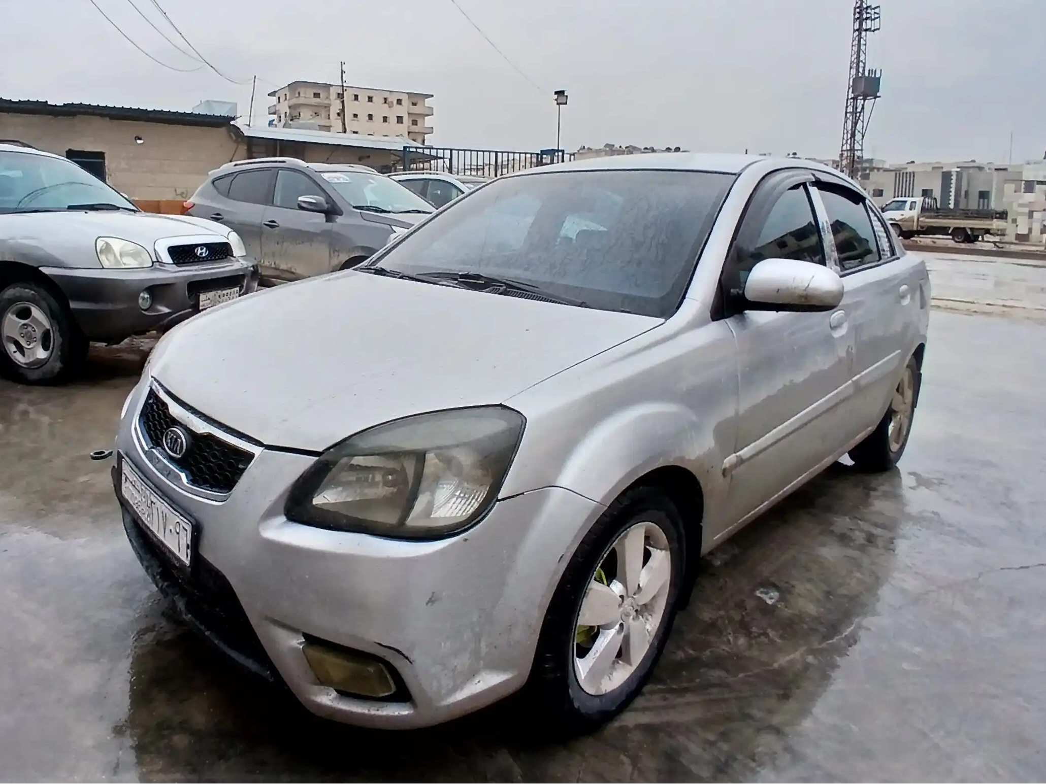 kilometrage car sale kia rio ex sedan used 2011 aleppo qn card image