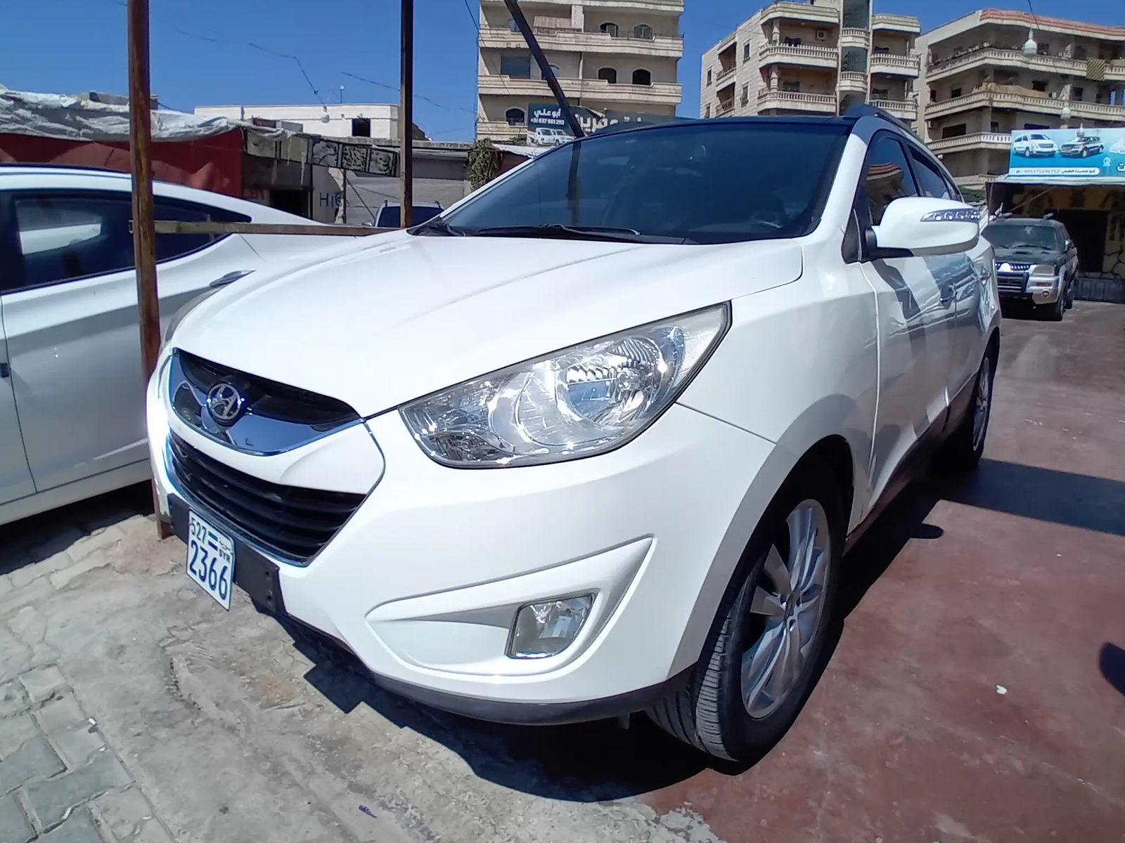 kilometrage car sale hyundai tucson lx20 evgt suv used 2011 aleppo rj image