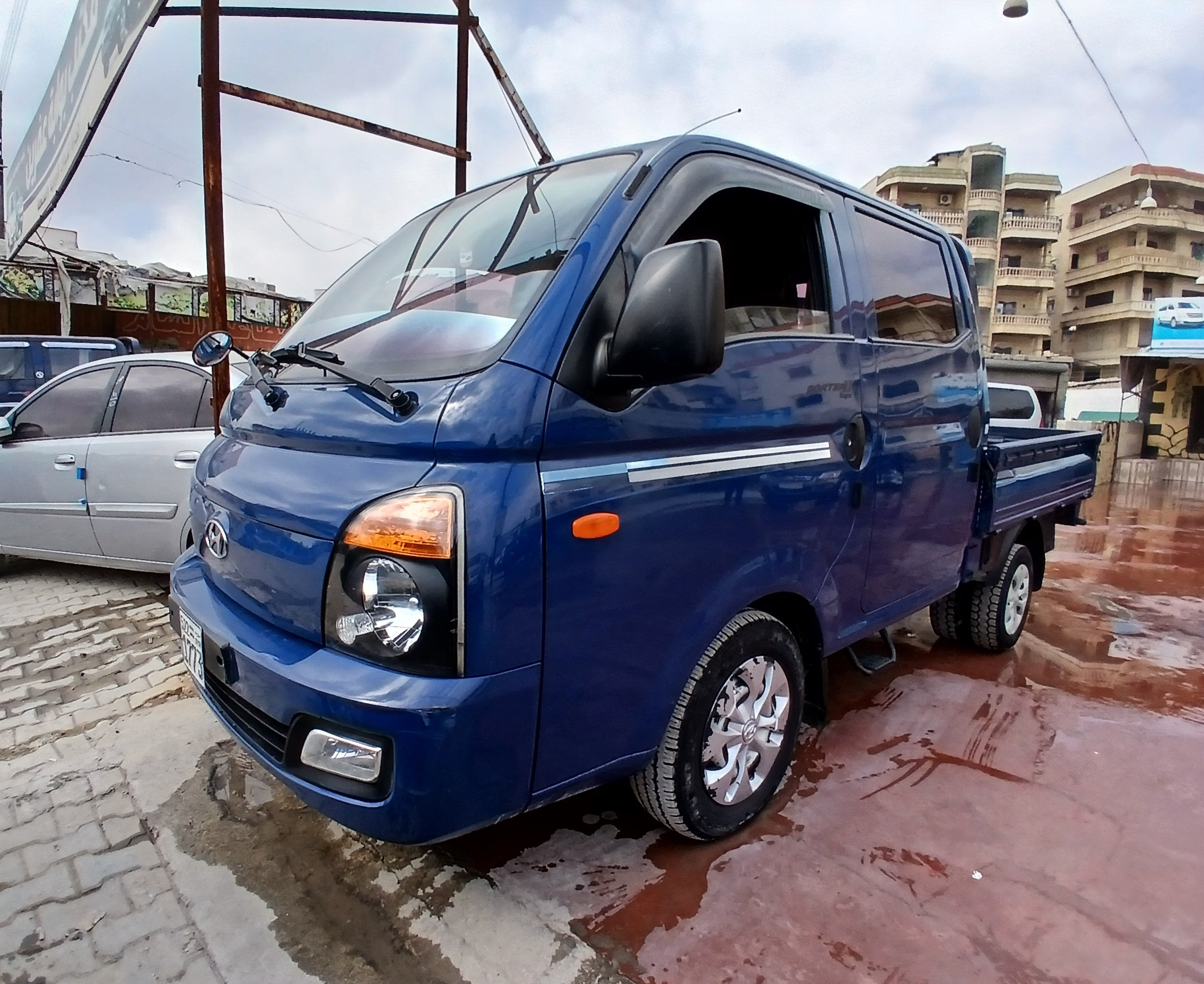 kilometrage car sale hyundai porter ii 2 crdi pickup used 2010 aleppo lq card image