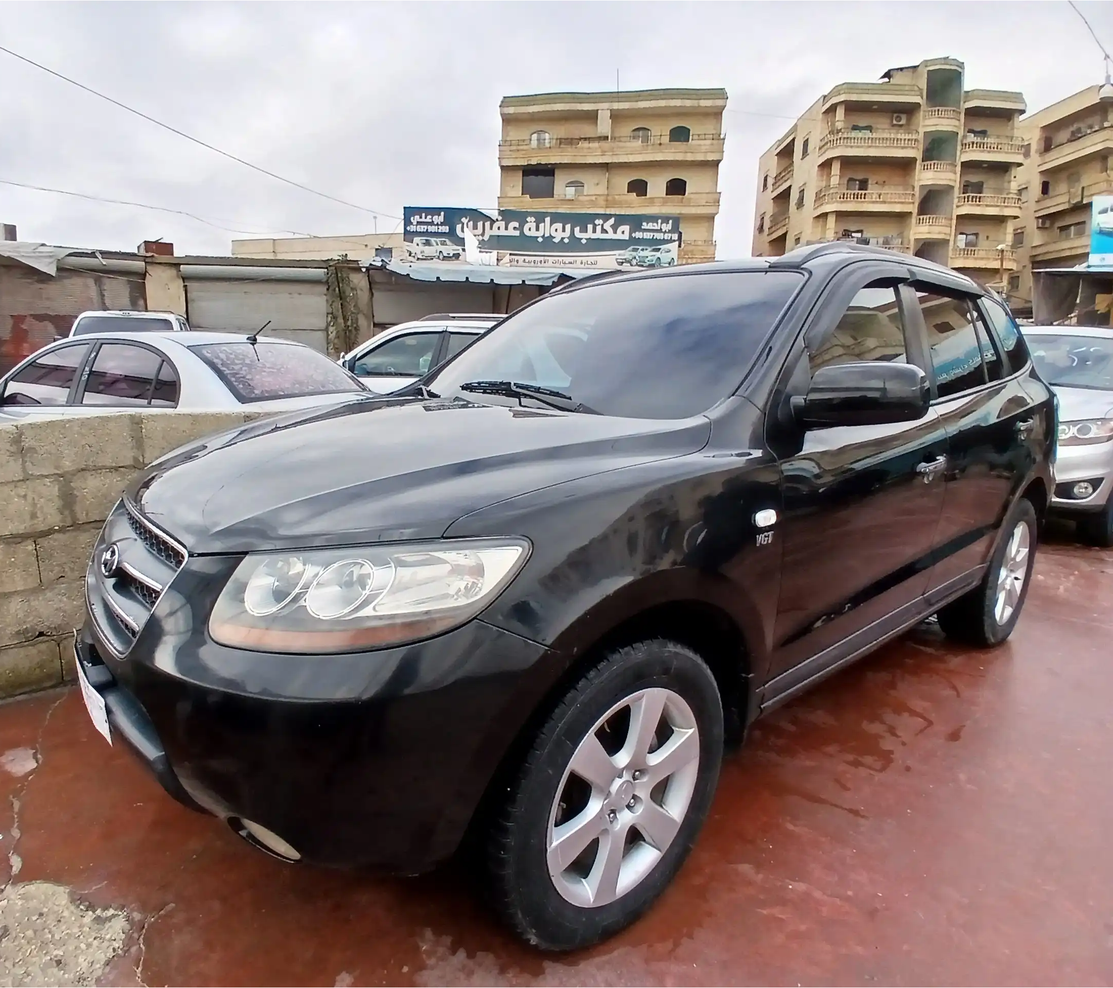 kilometrage car sale hyundai santa fe evgt suv used 2006 aleppo xj card image