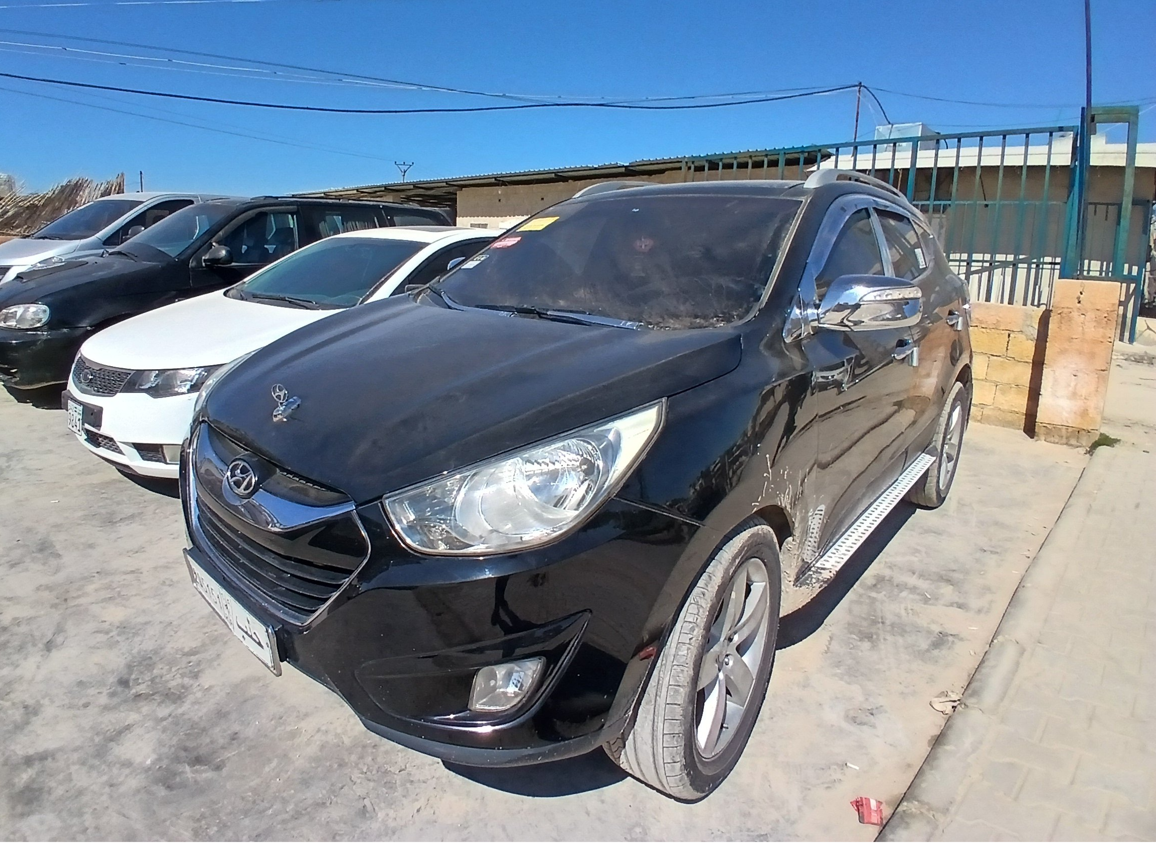 kilometrage car sale hyundai tucson lx20 evgt suv used 2011 aleppo vc card image