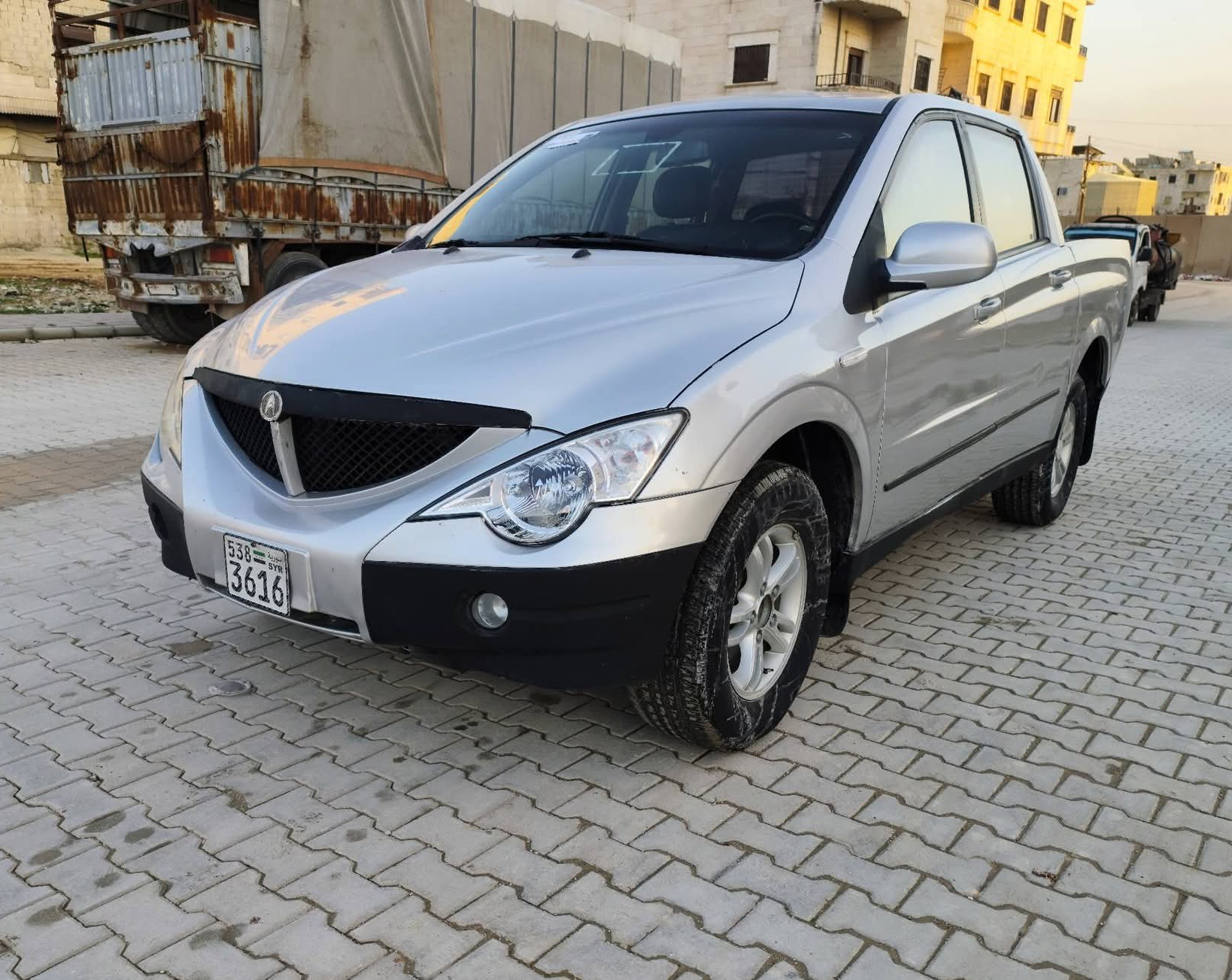 kilometrage car sale ssangyong kgm actyon sports pickup used 2007 aleppo li card image