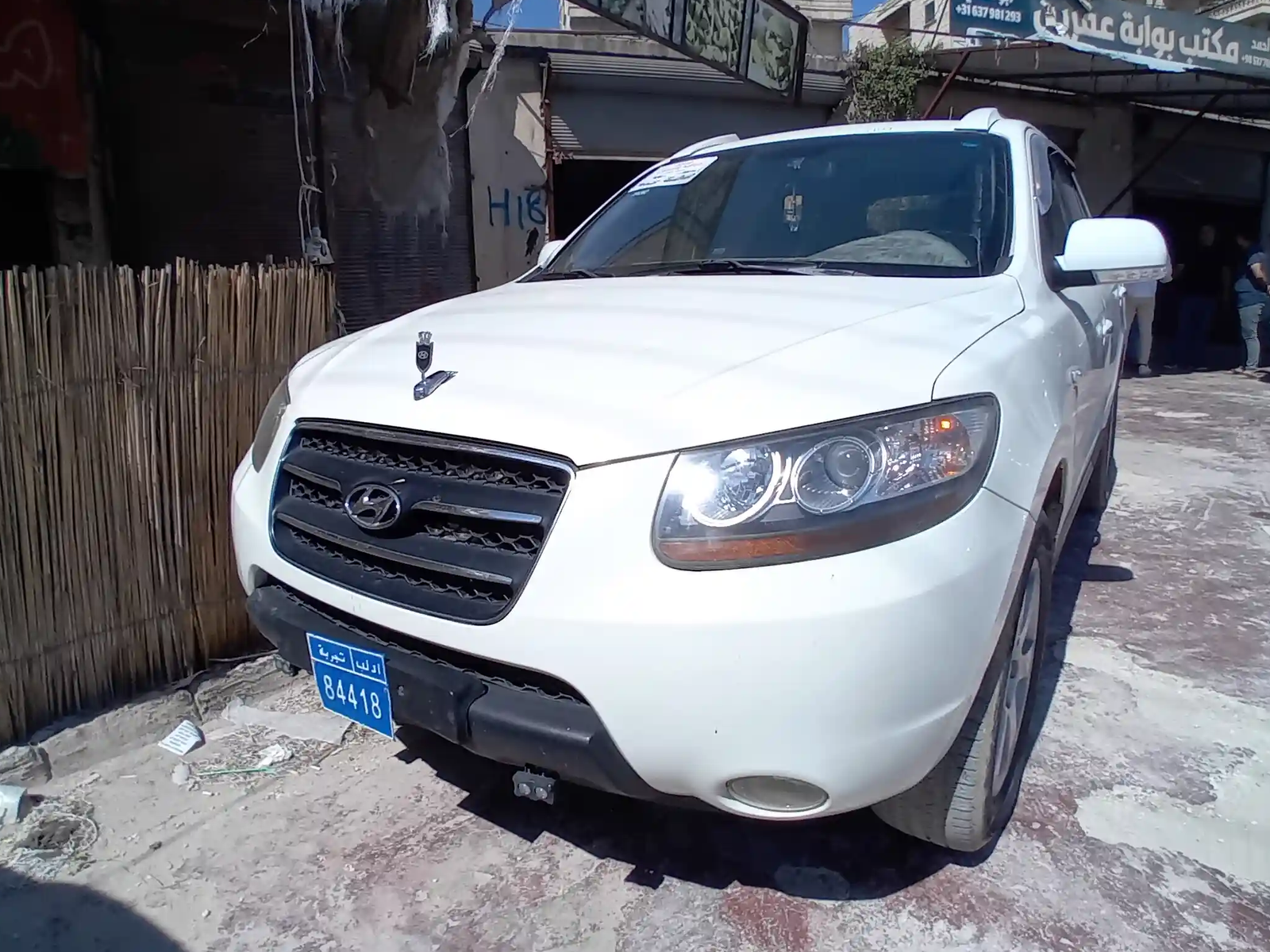 kilometrage car sale hyundai santa fe mlx suv used 2008 aleppo my image