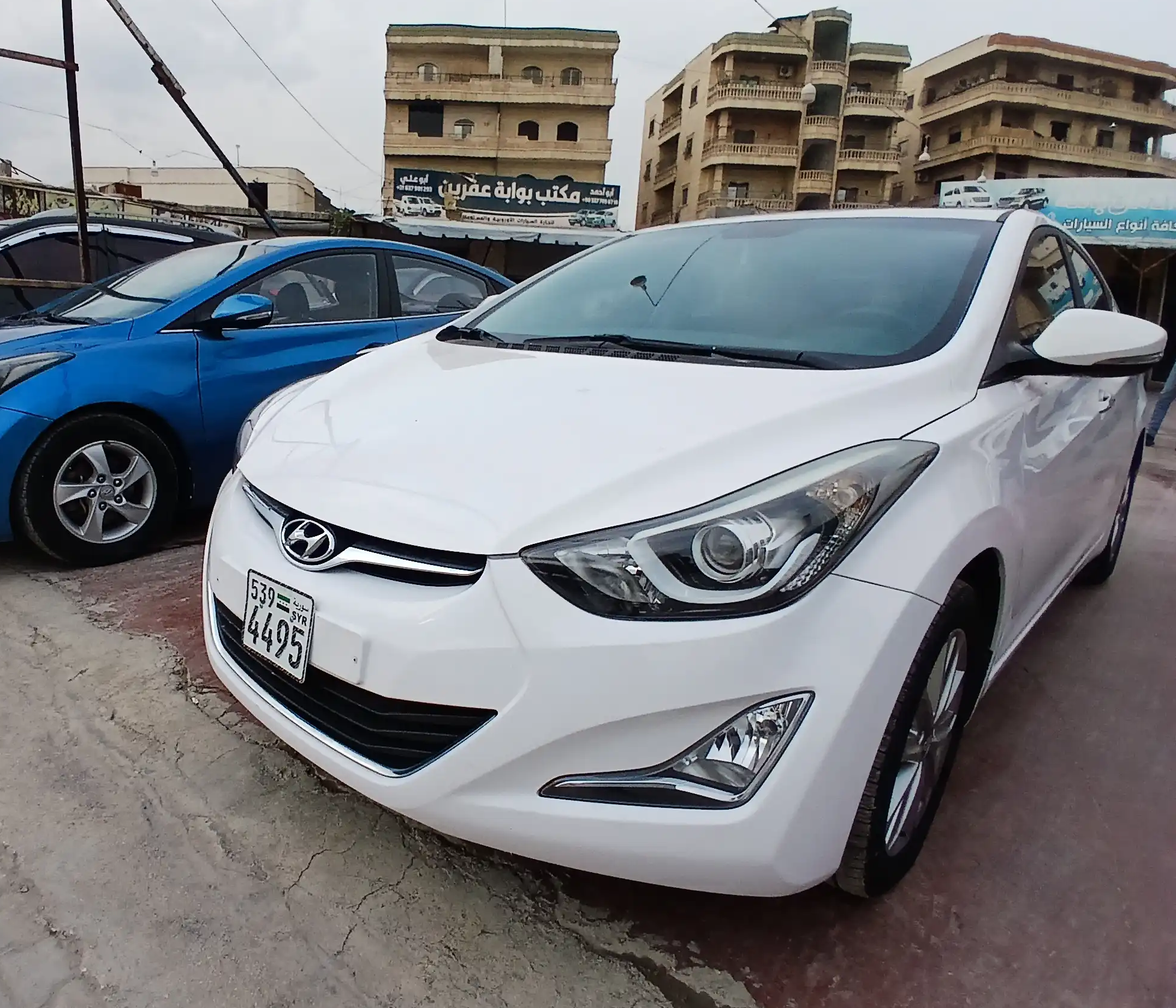 kilometrage car sale hyundai avante standard sedan used 2015 aleppo gm image