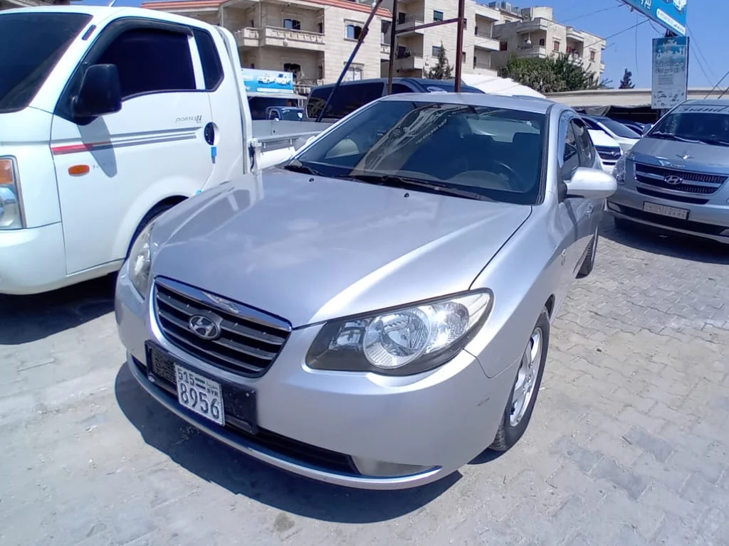 kilometrage car sale hyundai avante standard sedan used 2007 aleppo pf image