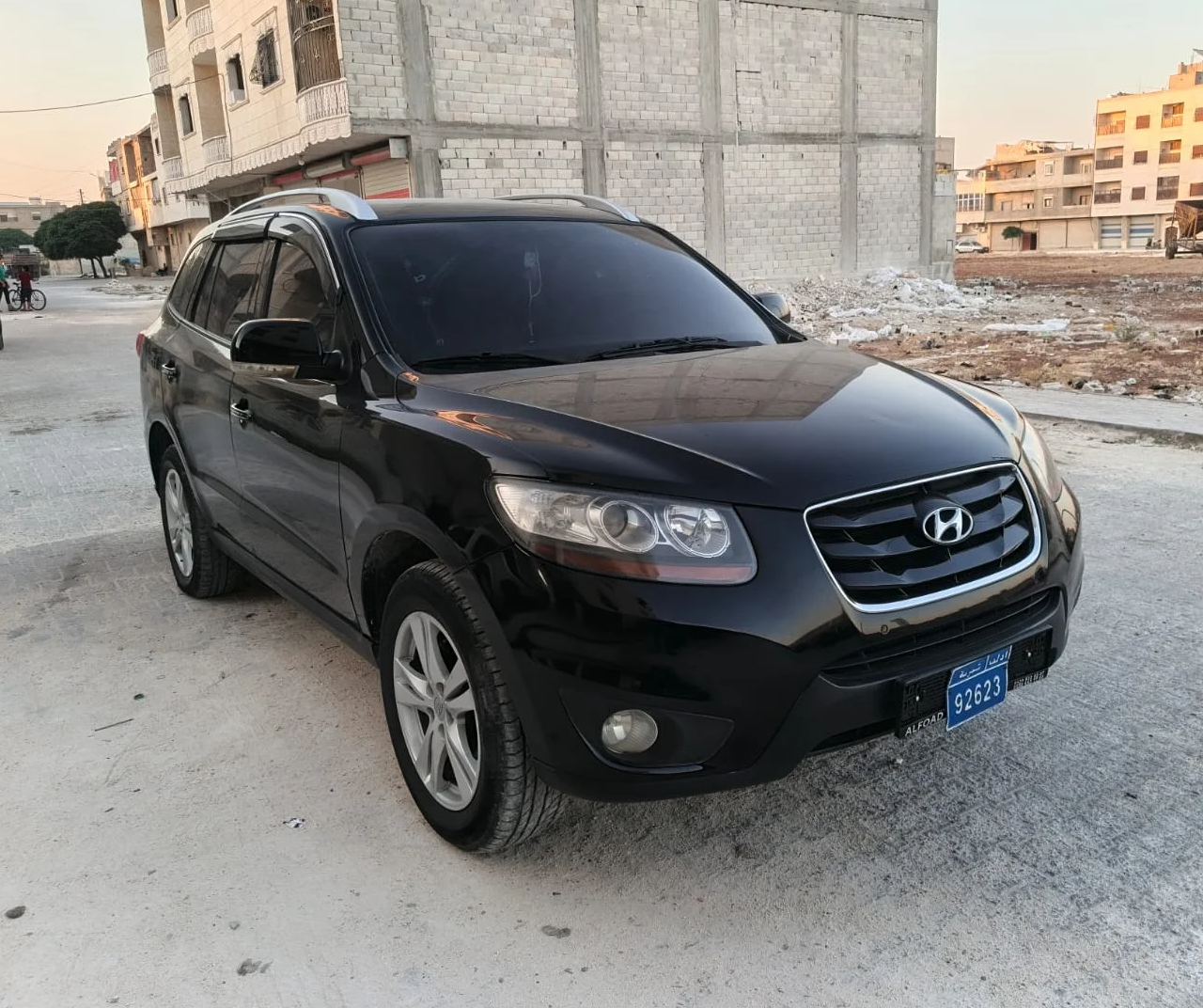 kilometrage car sale hyundai santa fe mlx suv used 2010 aleppo rf image
