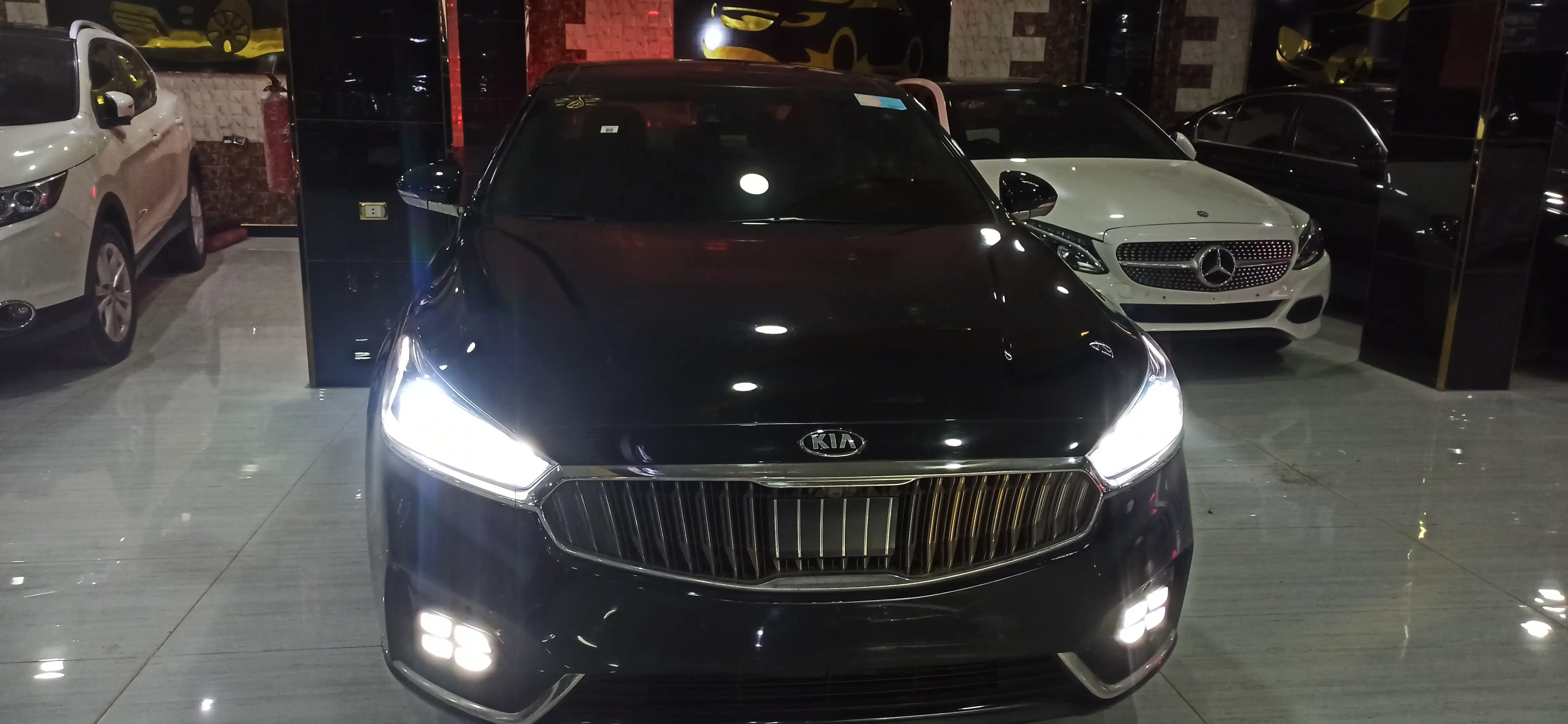 kilometrage car sale kia k7 standard sedan used 2017 aleppo if image