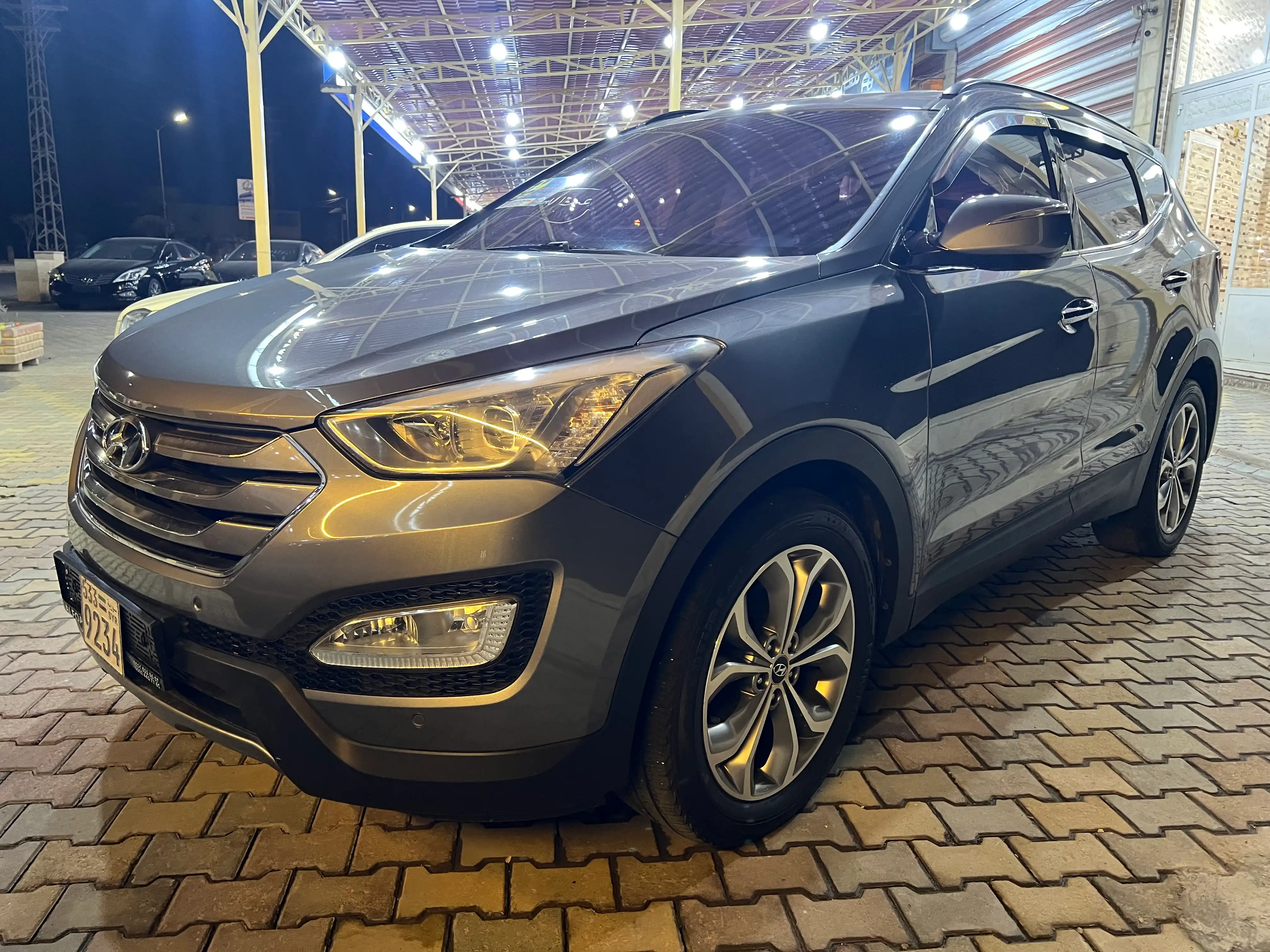 kilometrage car sale hyundai santa fe evgt suv used 2015 aleppo nl image