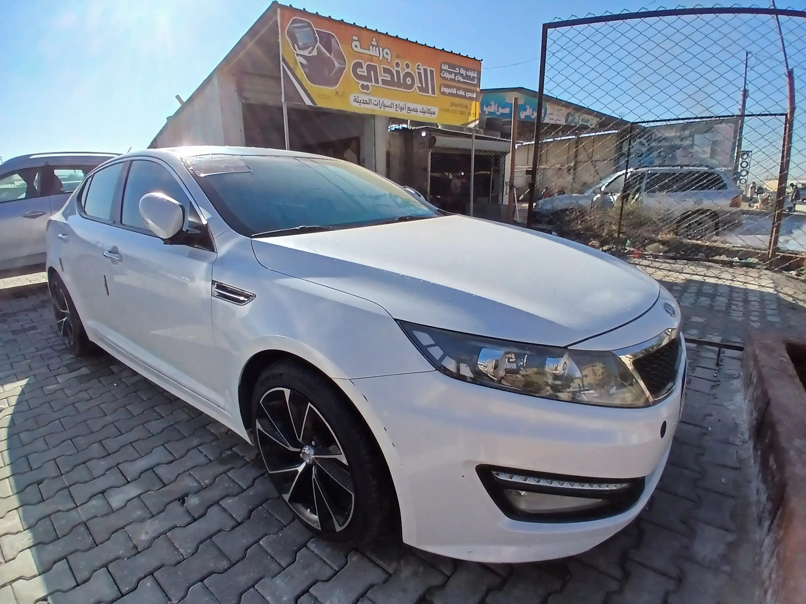 kilometrage car sale kia k5 standard sedan used 2011 aleppo nd image