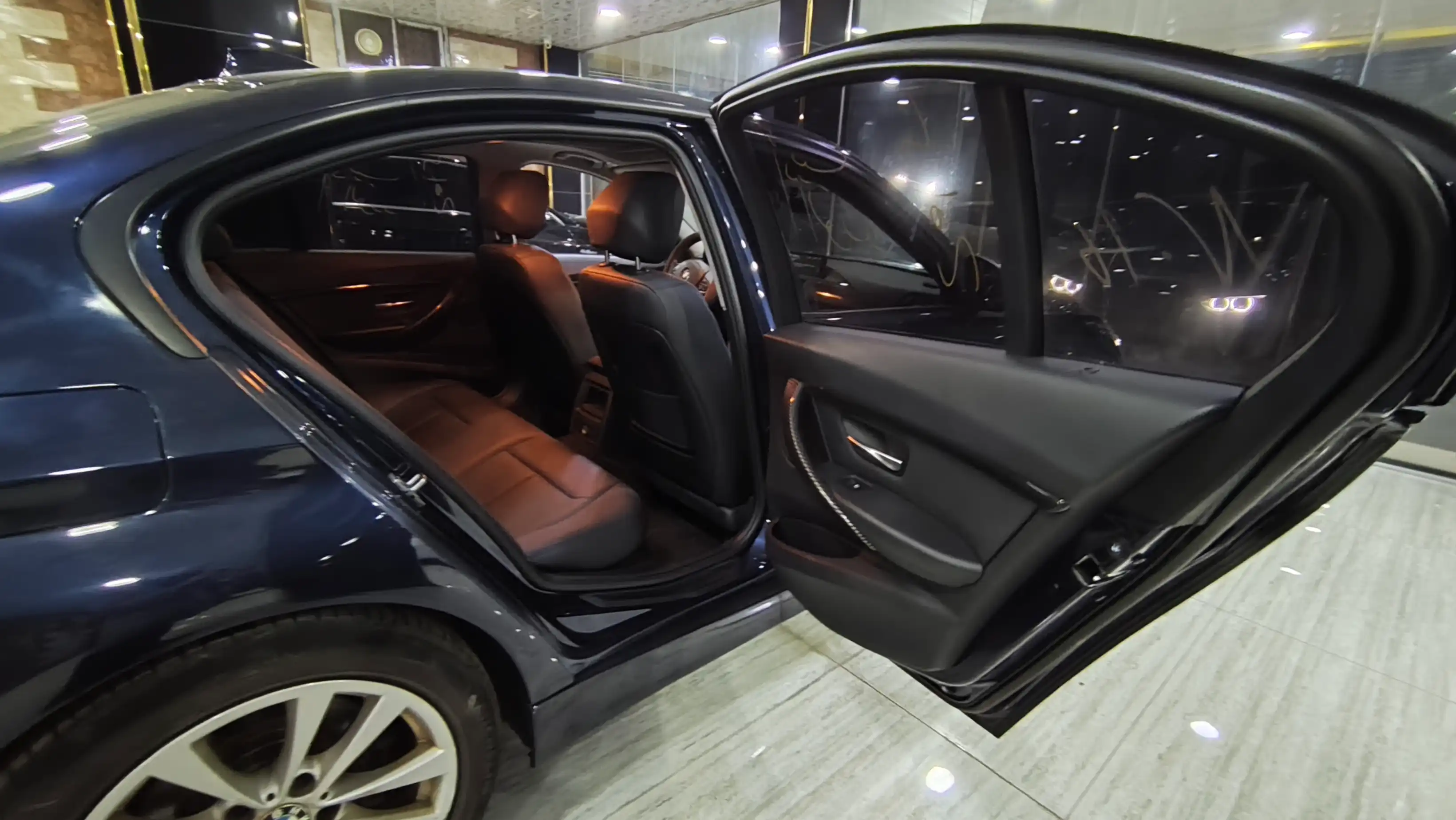 kilometrage car sale bmw 3 series 320 sedan used 2015 aleppo on image