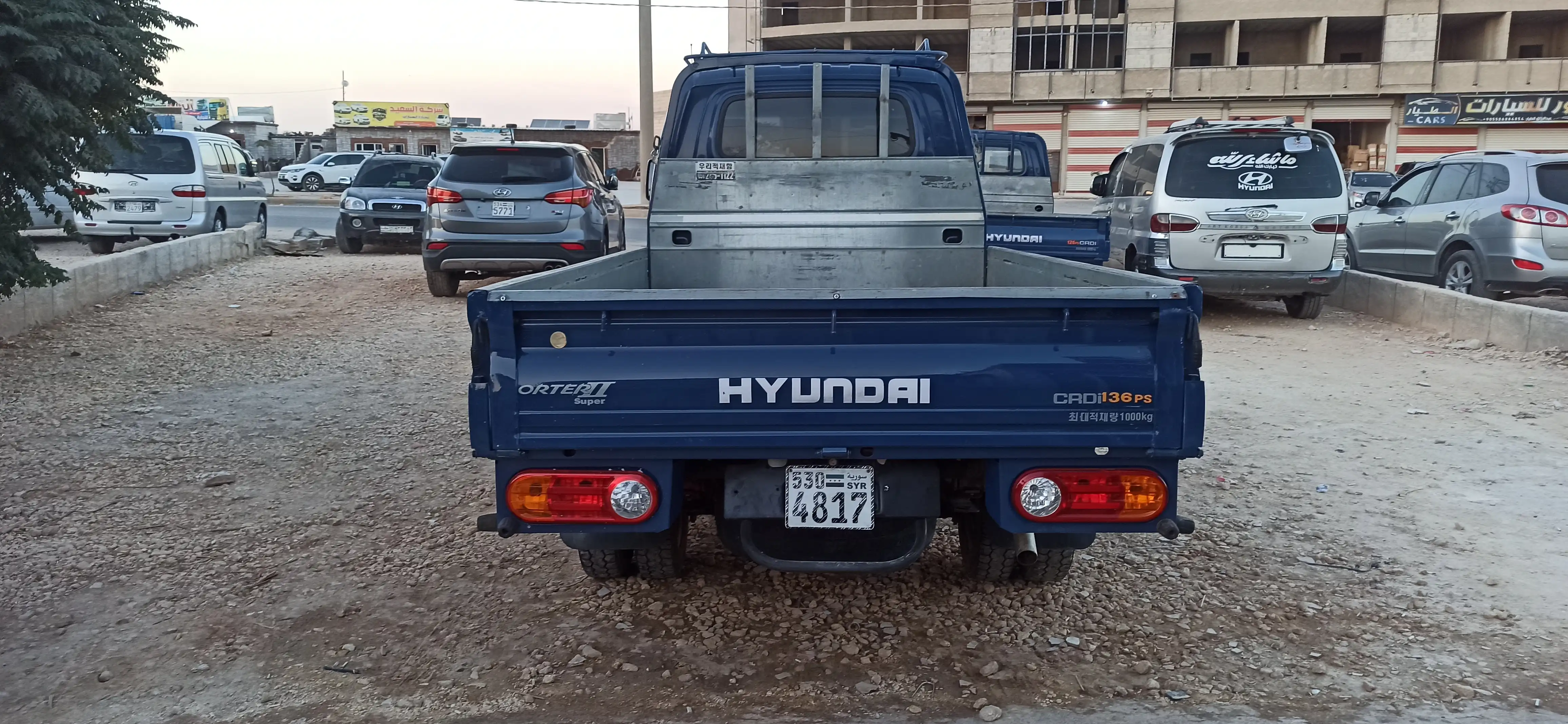 kilometrage car sale hyundai porter 2 crdi cargo truck used 2017 aleppo dt image