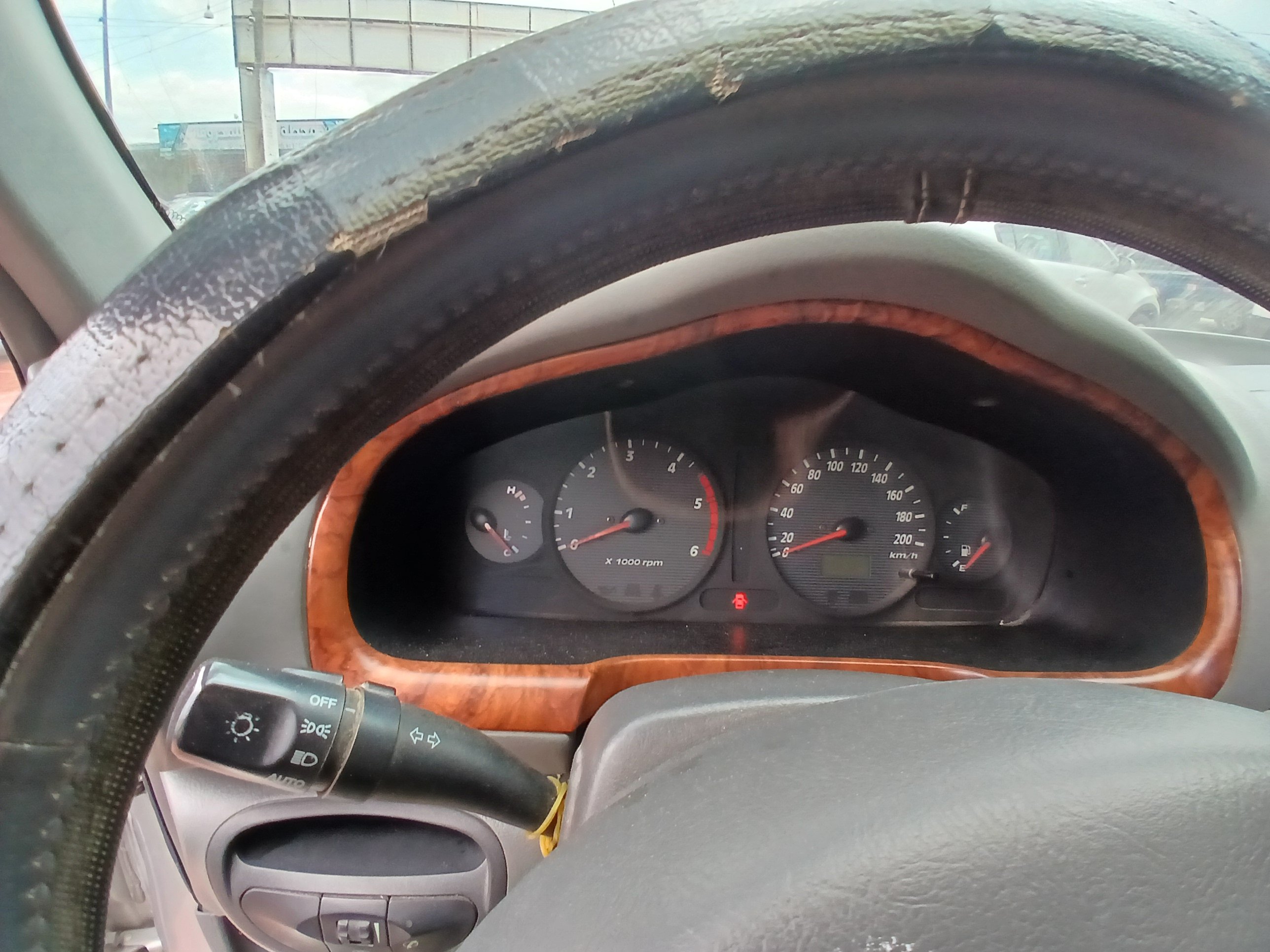 kilometrage car sale hyundai santa fe se suv used 2003 aleppo ff image