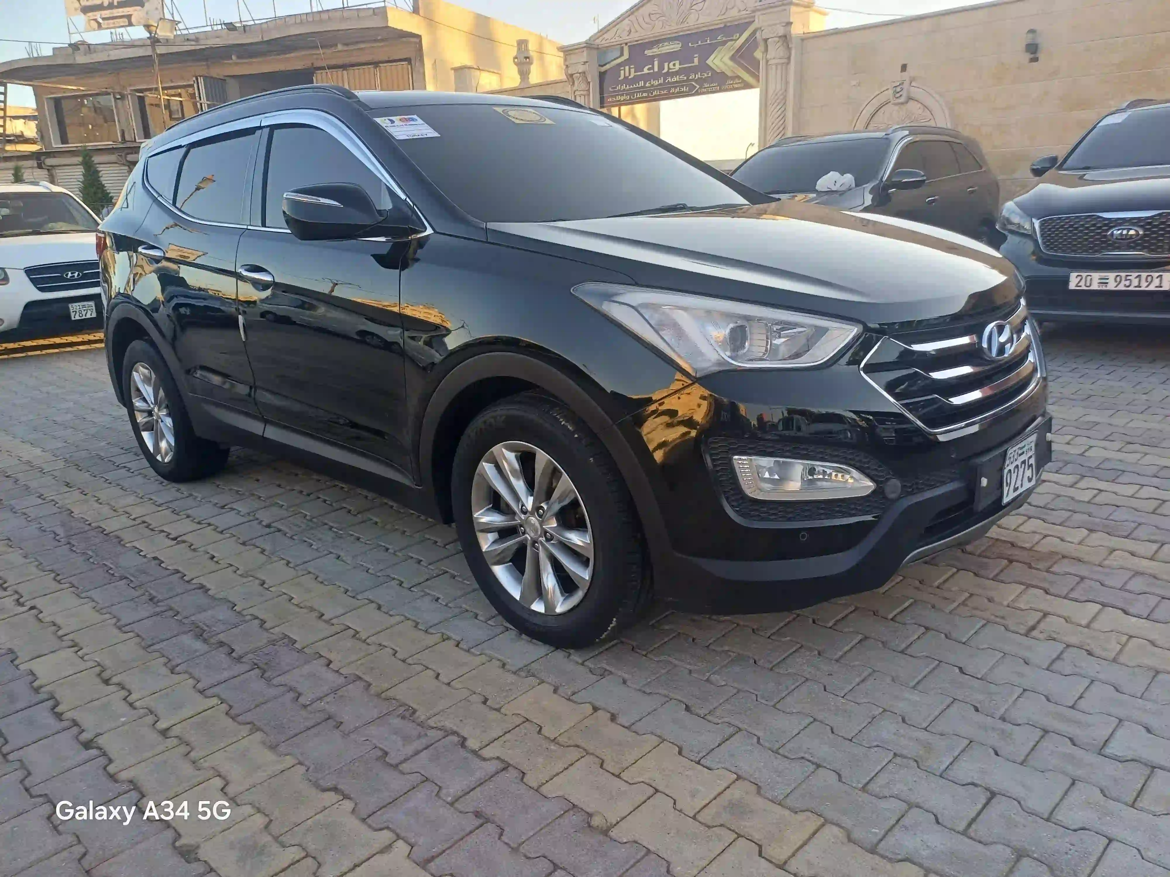 kilometrage car sale hyundai santa fe evgt suv used 2013 aleppo py image