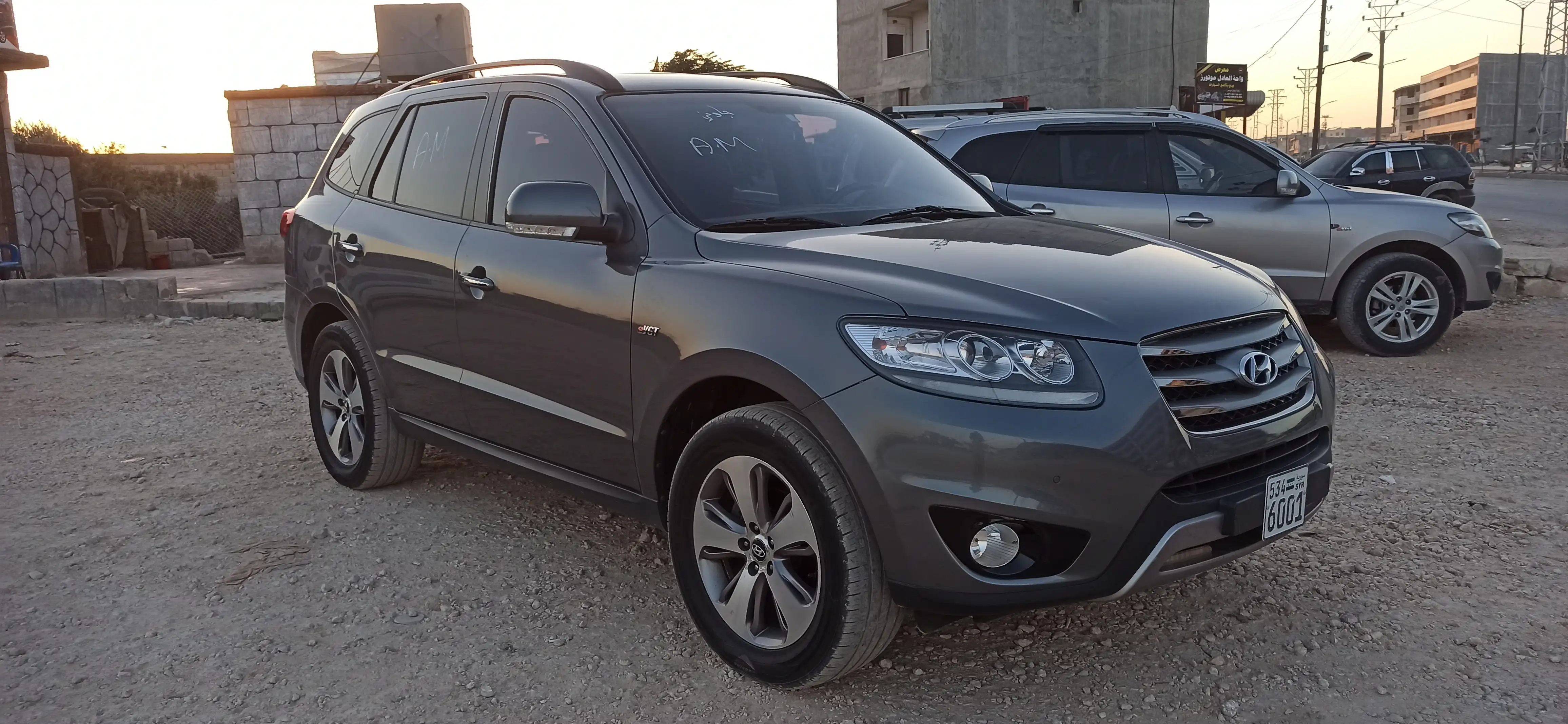 kilometrage car sale hyundai santa fe slx suv used 2012 aleppo pv image