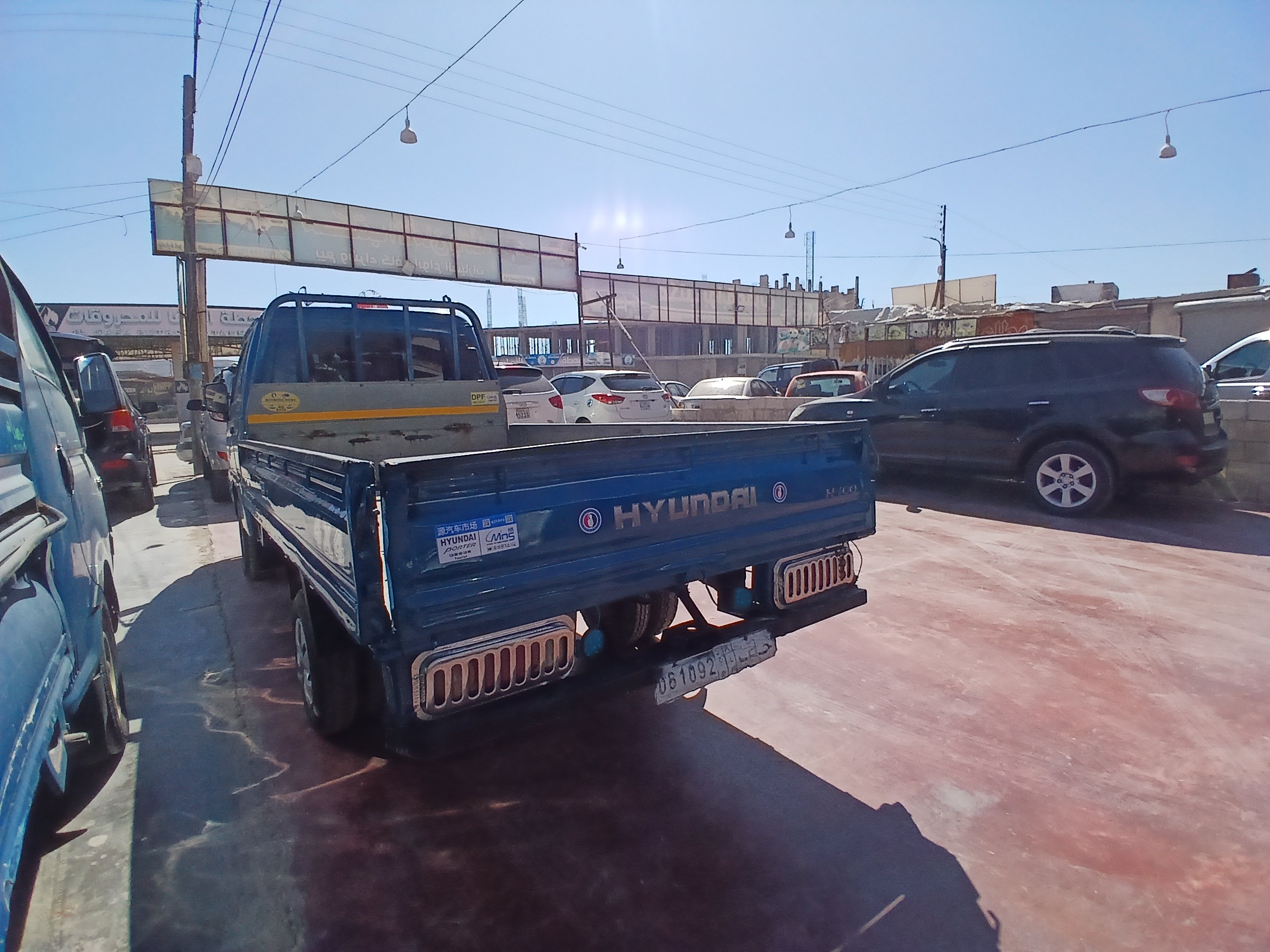 kilometrage car sale hyundai porter ii 2 crdi cargo truck used 1998 aleppo xy image