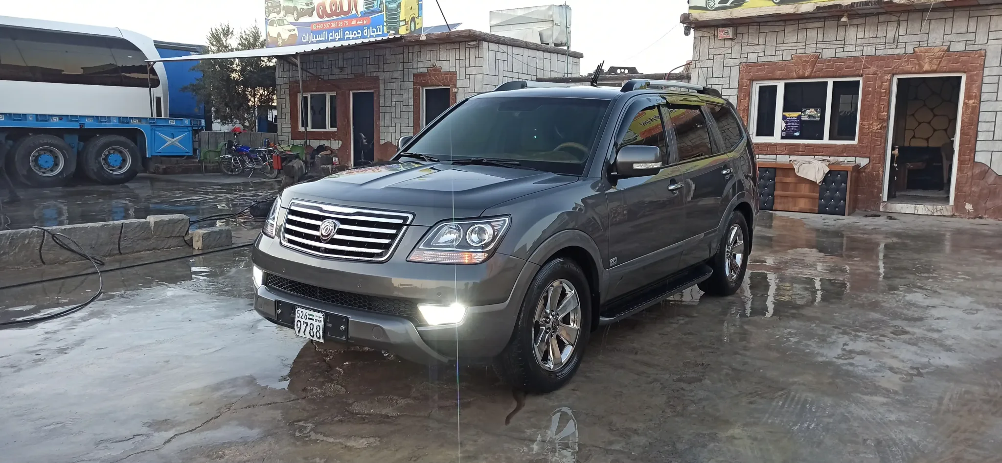 kilometrage car sale kia mohave kv 300 suv used 2014 aleppo dj card image