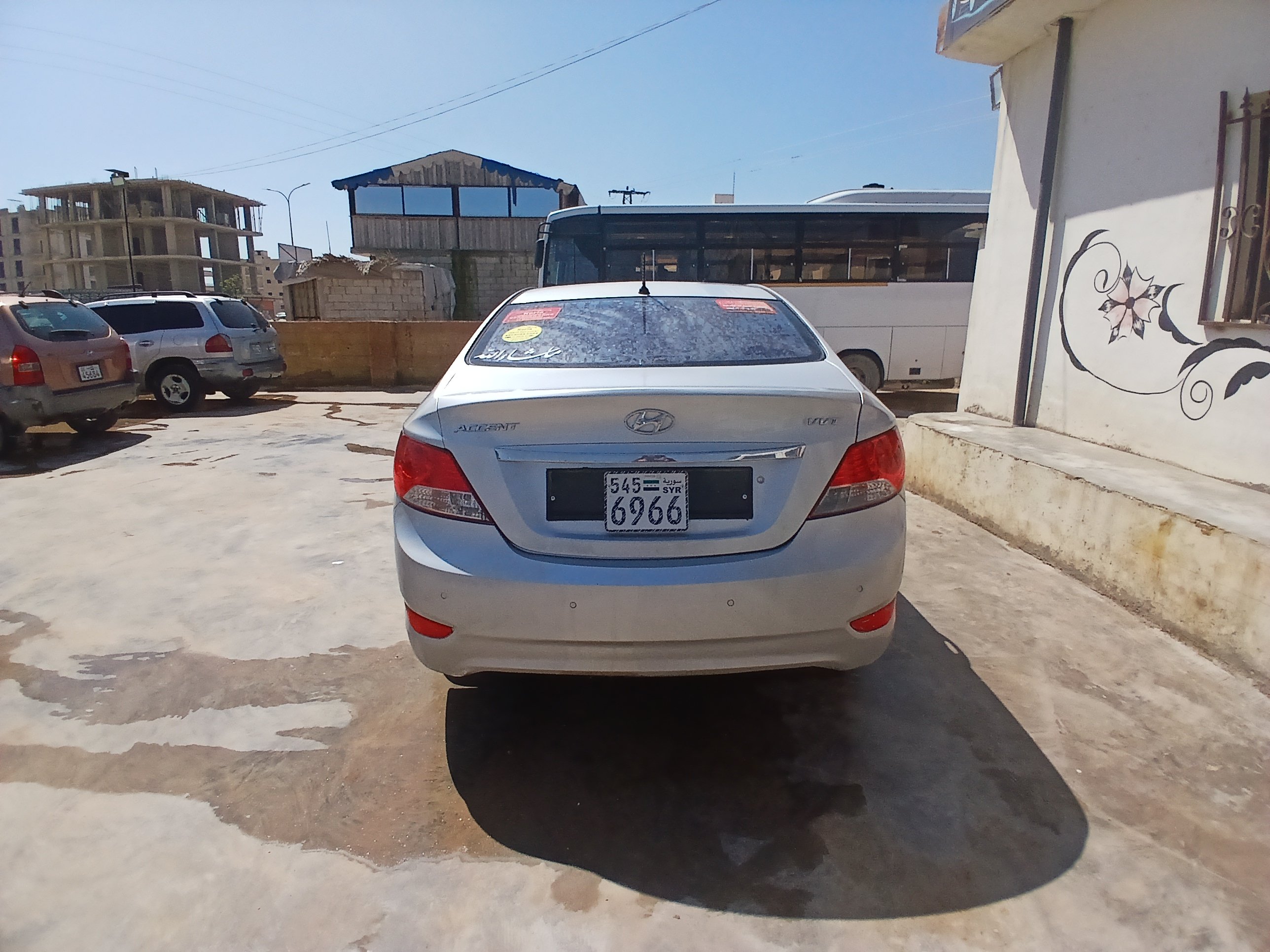 kilometrage car sale hyundai accent vvt sedan used 2012 aleppo xl image