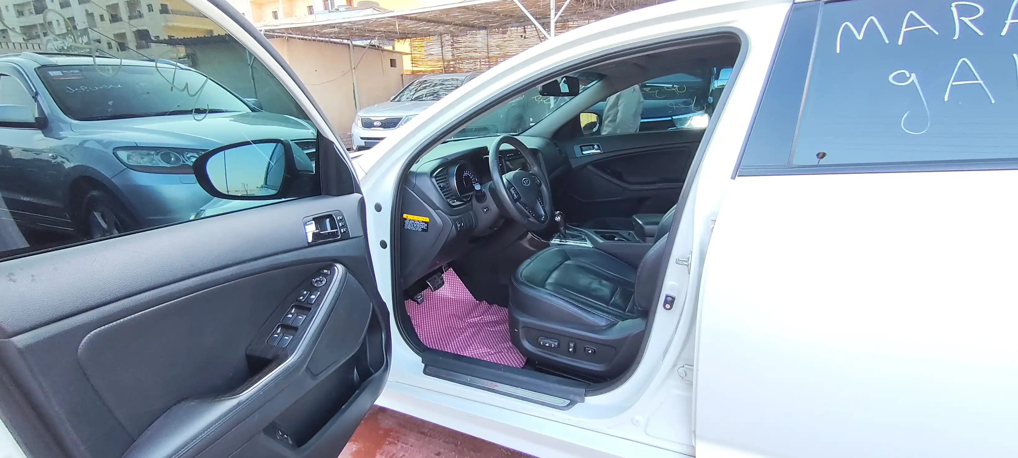 kilometrage car sale kia k5 standard sedan used 2011 aleppo qv image