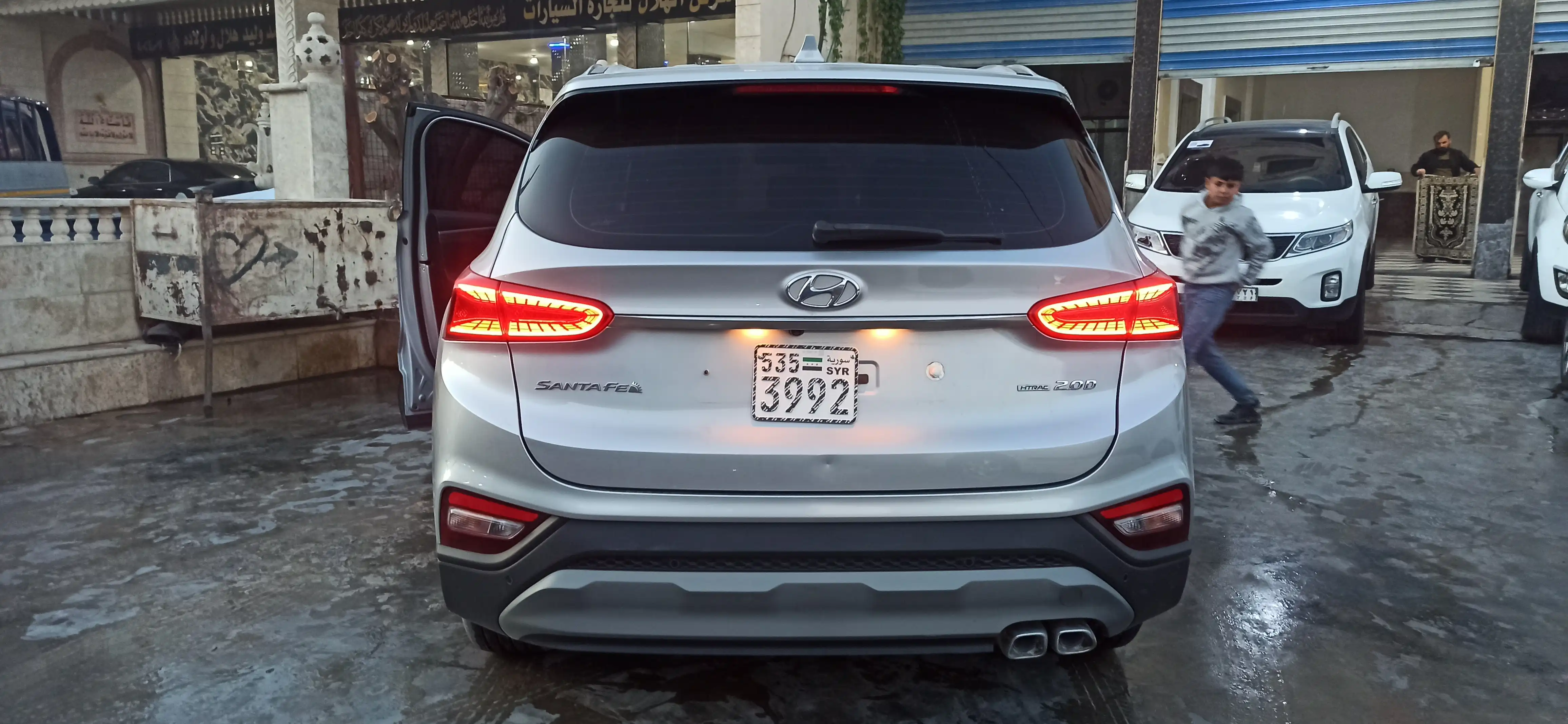 kilometrage car sale hyundai santa fe evgt suv used 2020 aleppo nd image