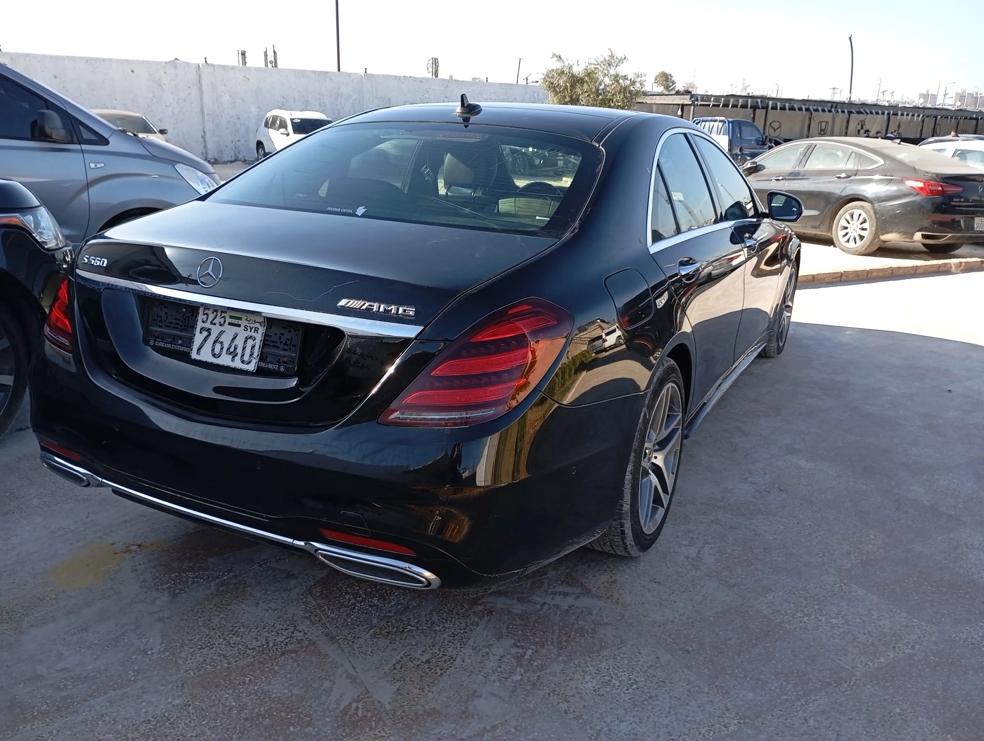 kilometrage car sale mercedes s class 560 amg sedan used 2019 aleppo ay image