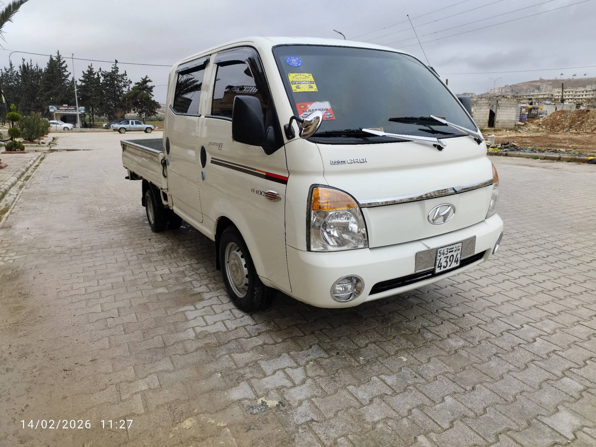 kilometrage car sale hyundai porter ii 2 crdi cargo truck used 2006 aleppo oh image