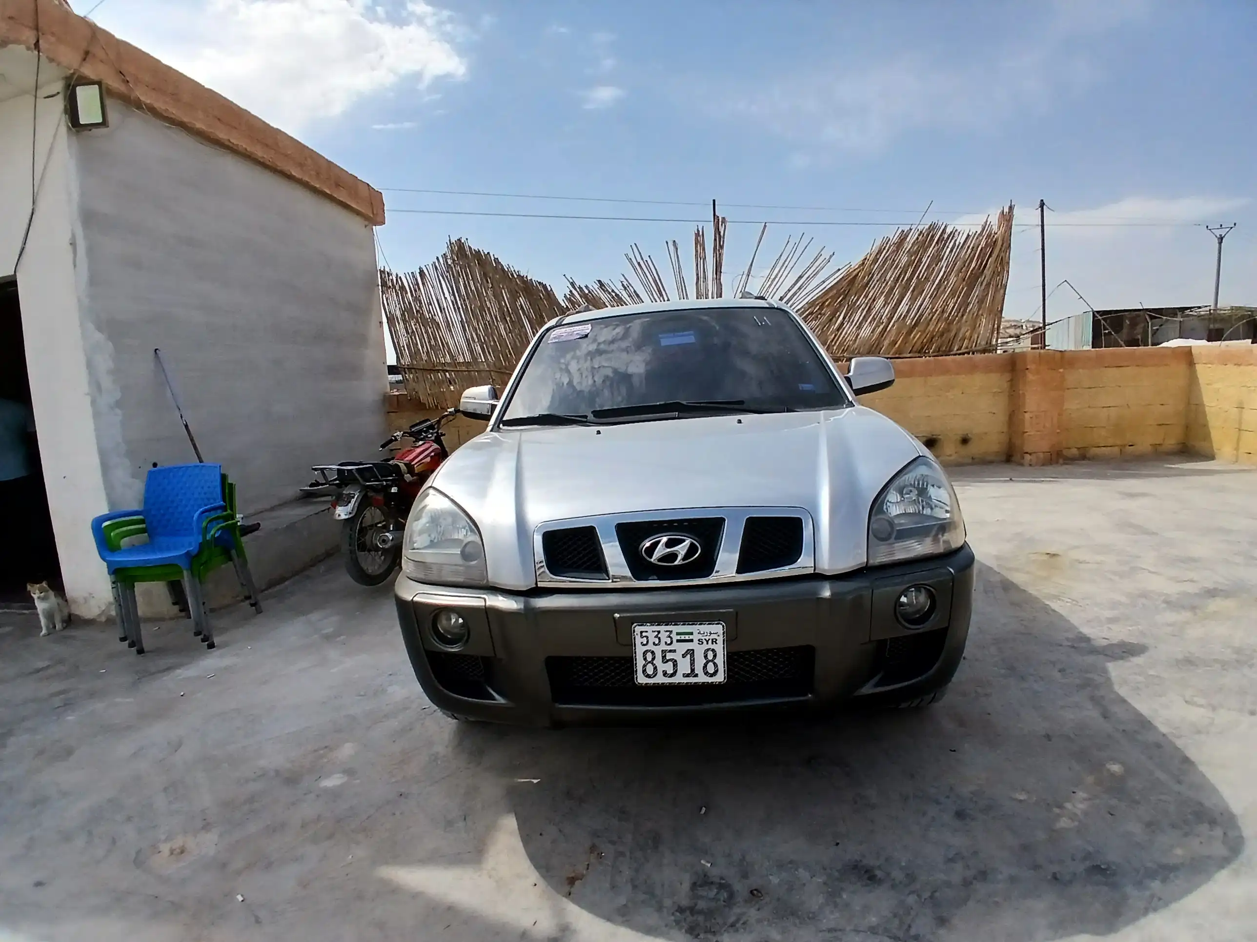 kilometrage car sale hyundai tucson standard suv used 2005 aleppo bq image