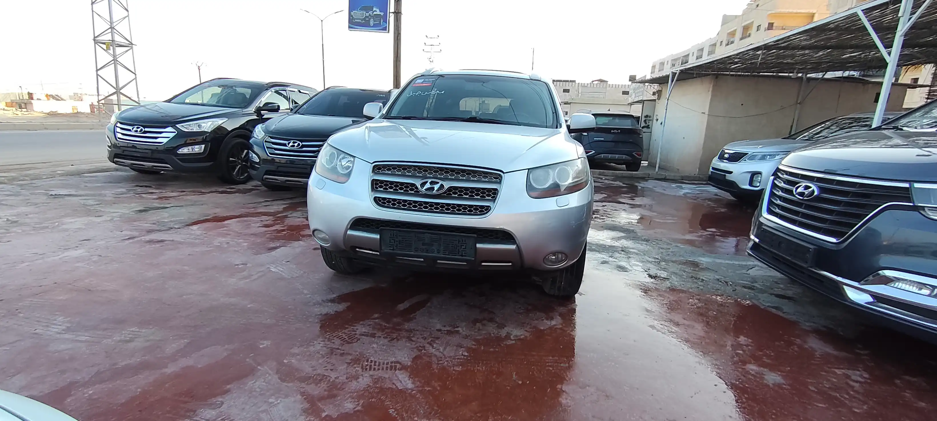 kilometrage car sale hyundai santa fe slx suv used 2007 aleppo lg image