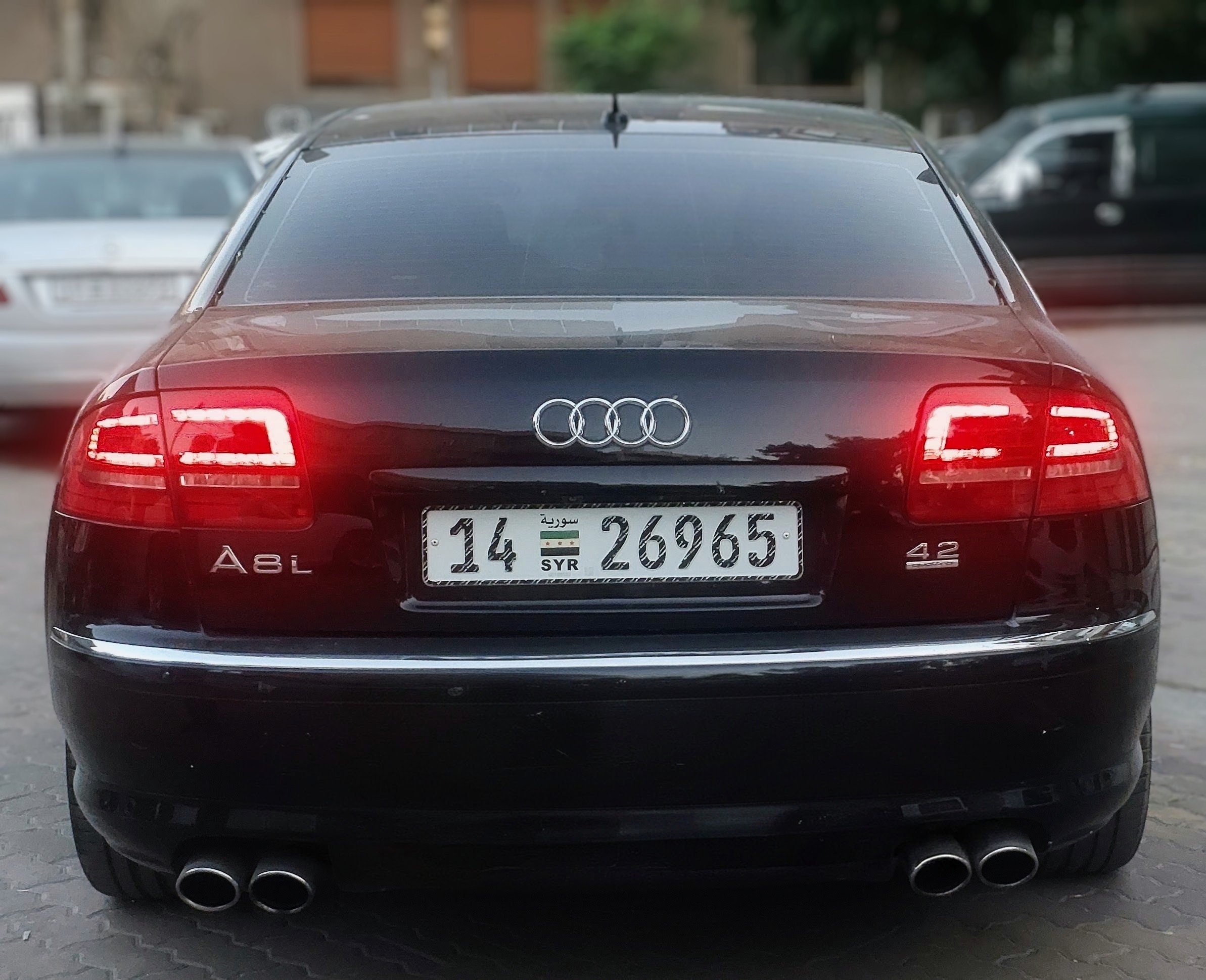 kilometrage car sale audi a8 quattro 42 42 sedan used 2007 damascus vx image