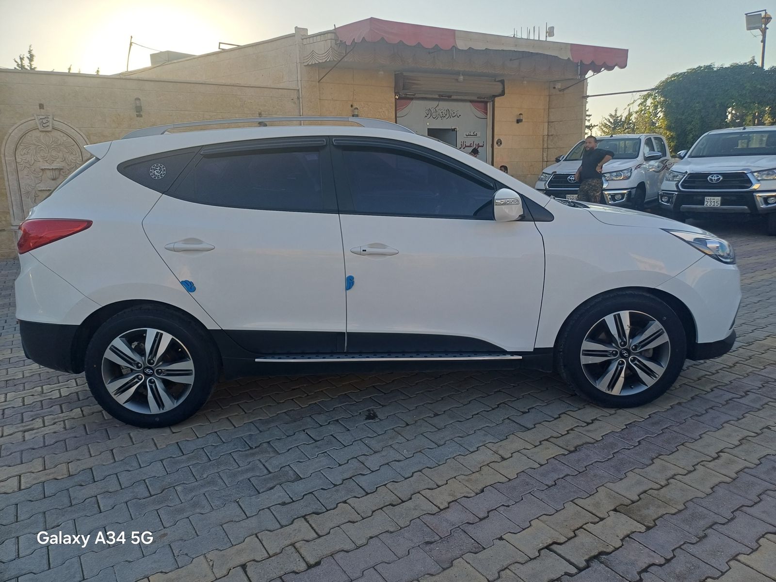 kilometrage car sale hyundai tucson 1 7 d pjoojnc used 2014 aleppo ul image