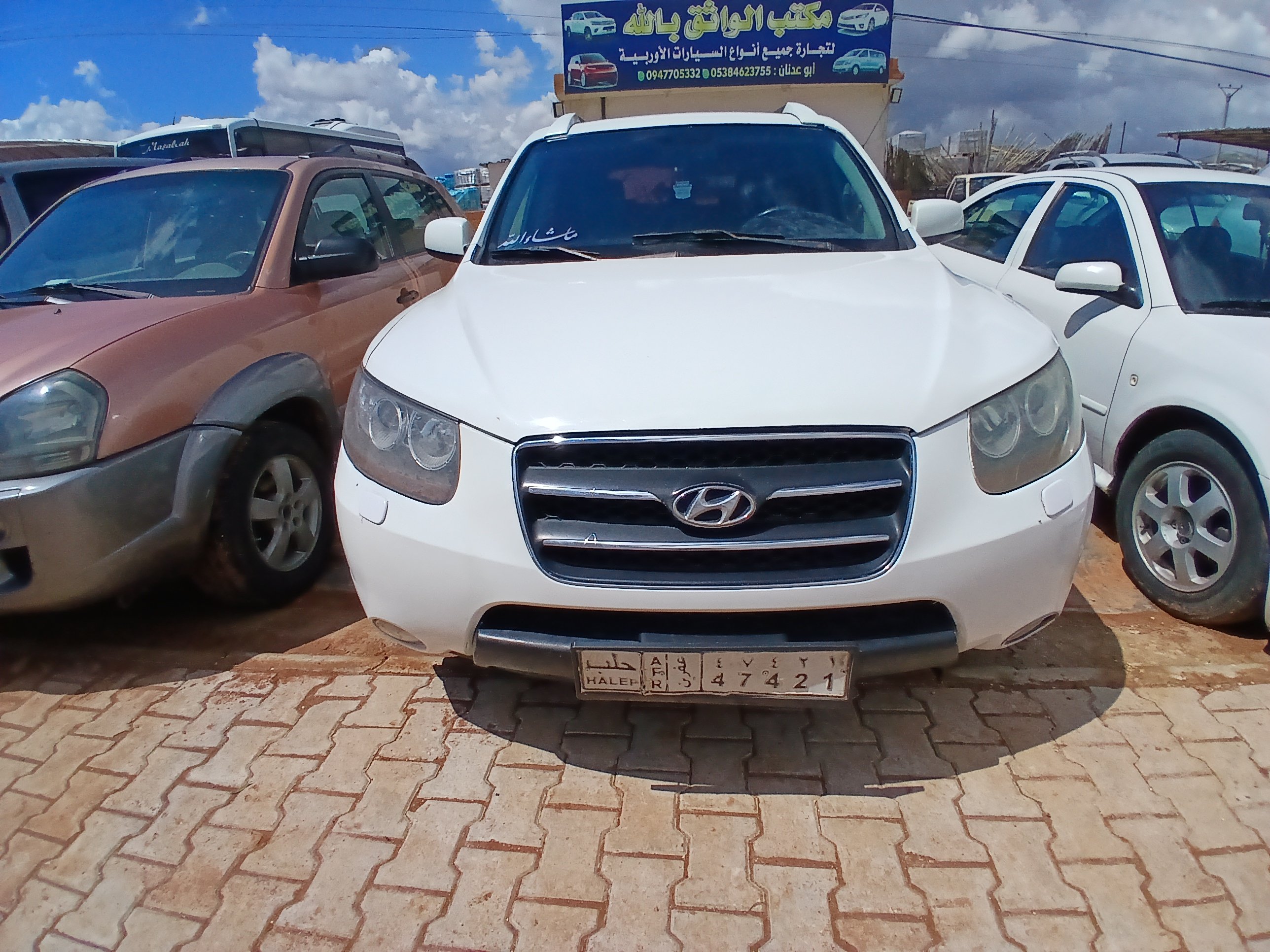 kilometrage car sale hyundai santa fe mlx suv used 2006 aleppo so image