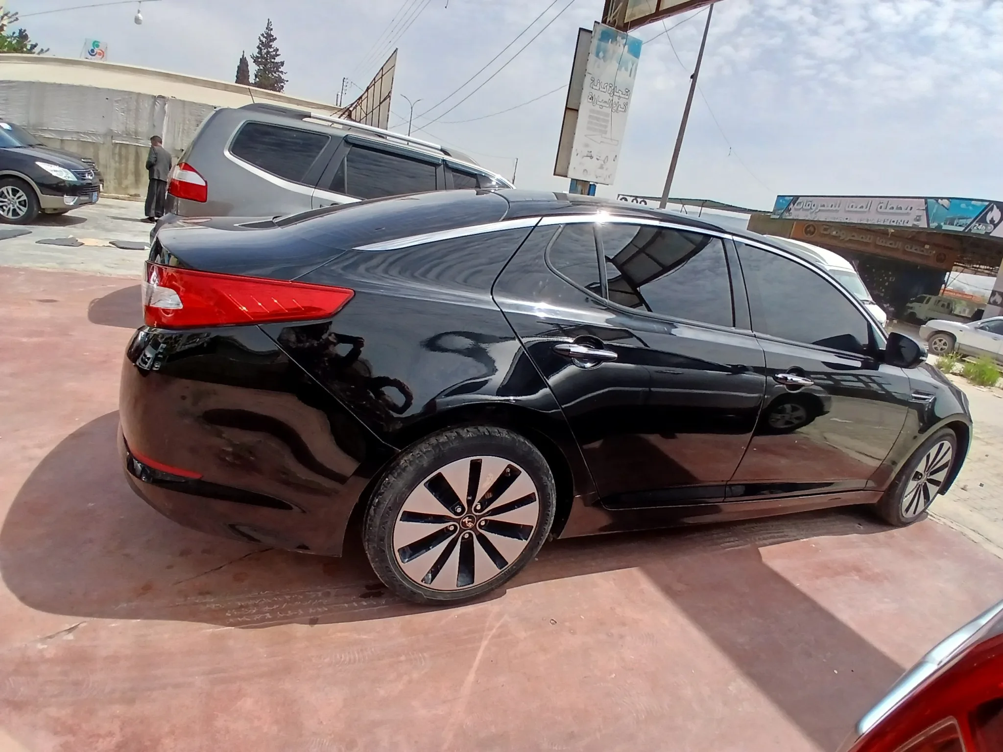 kilometrage car sale kia k5 standard sedan used 2010 aleppo xa image