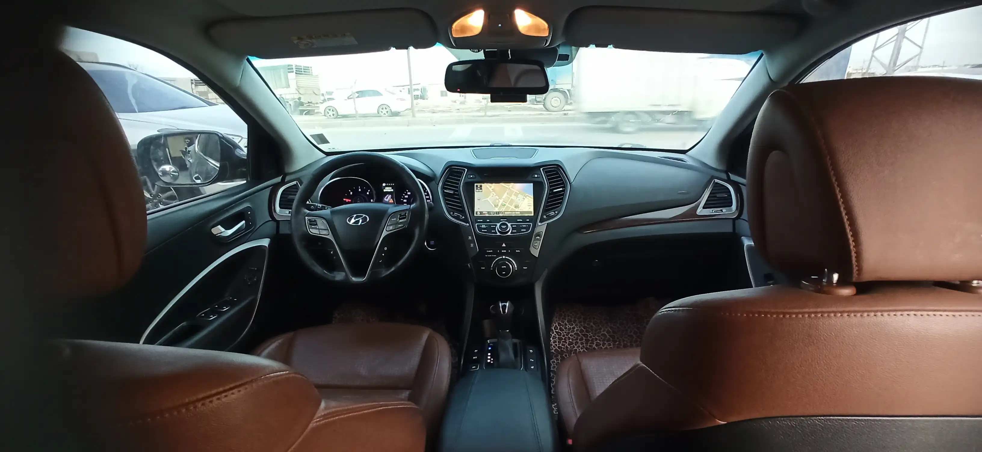 kilometrage car sale hyundai santa fe evgt suv used 2014 aleppo jg image