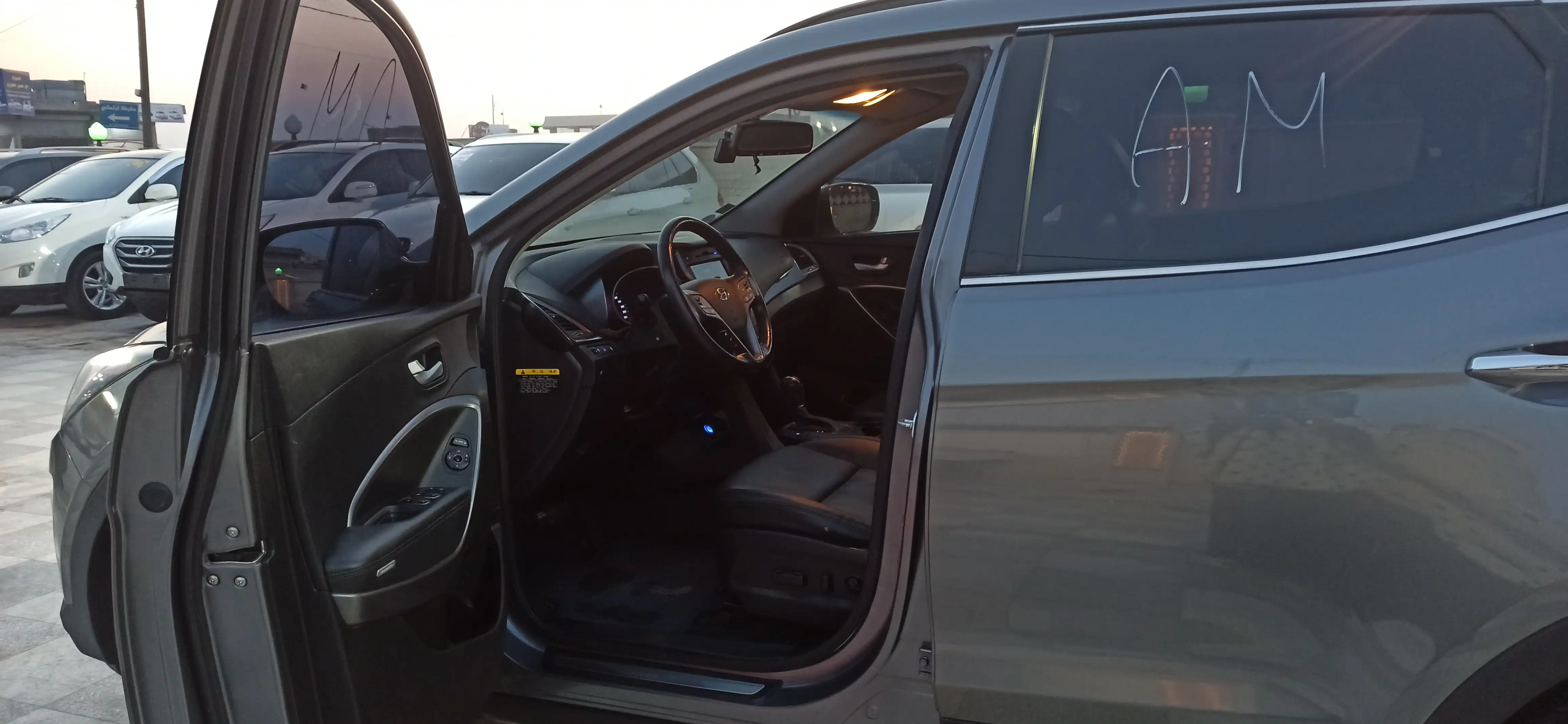 kilometrage car sale hyundai santa fe evgt suv used 2013 aleppo mr image