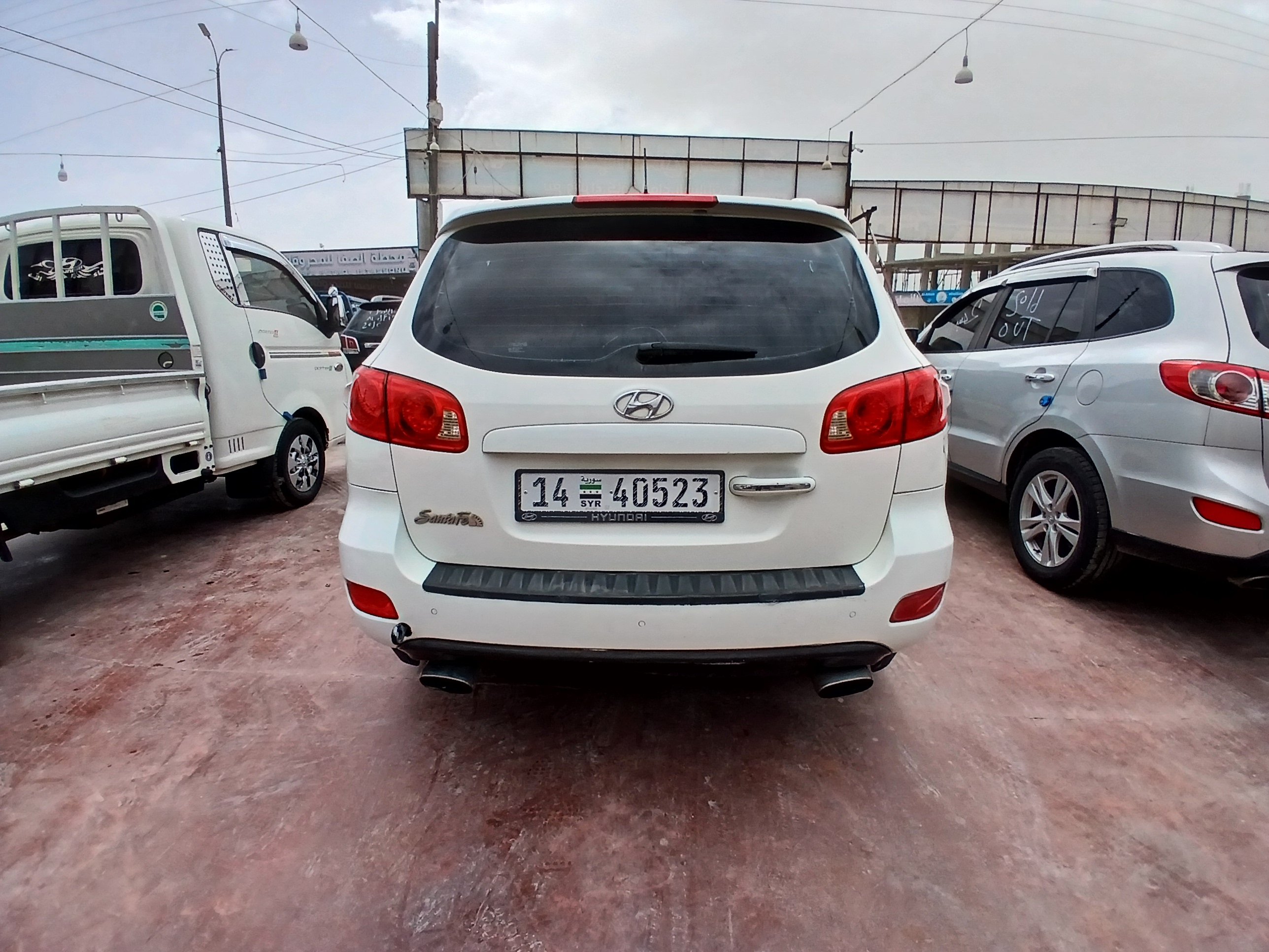 kilometrage car sale hyundai santa fe mlx suv used 2007 aleppo sh image