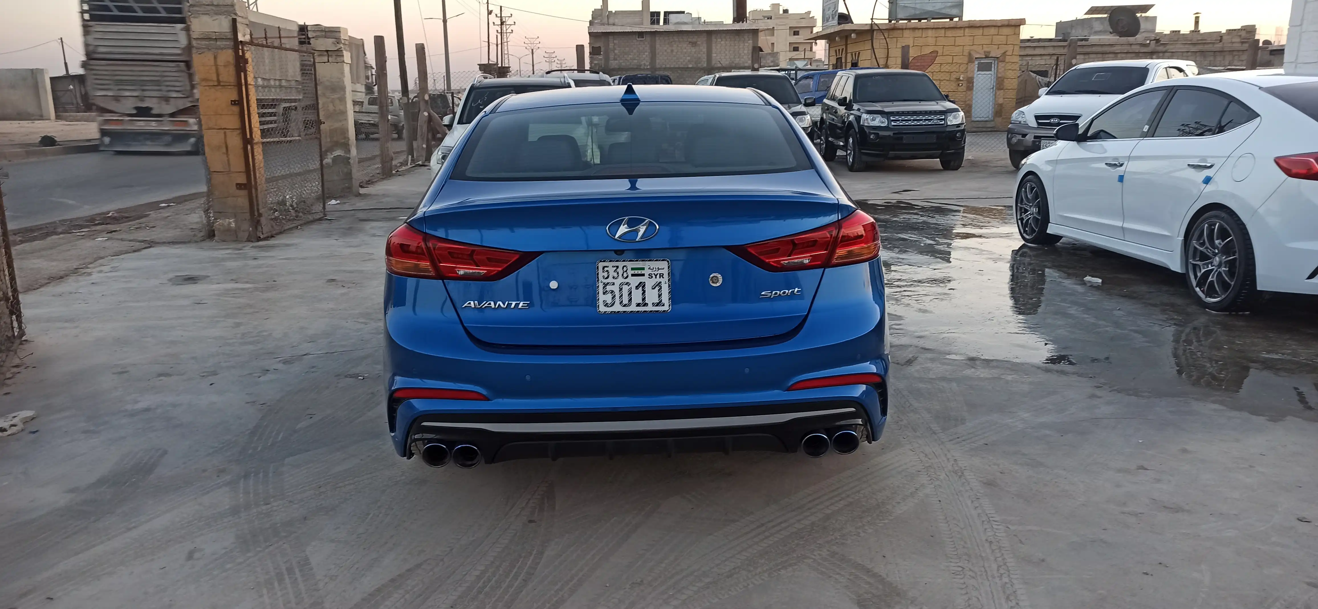 kilometrage car sale hyundai avante sport sedan used 2017 aleppo ir image