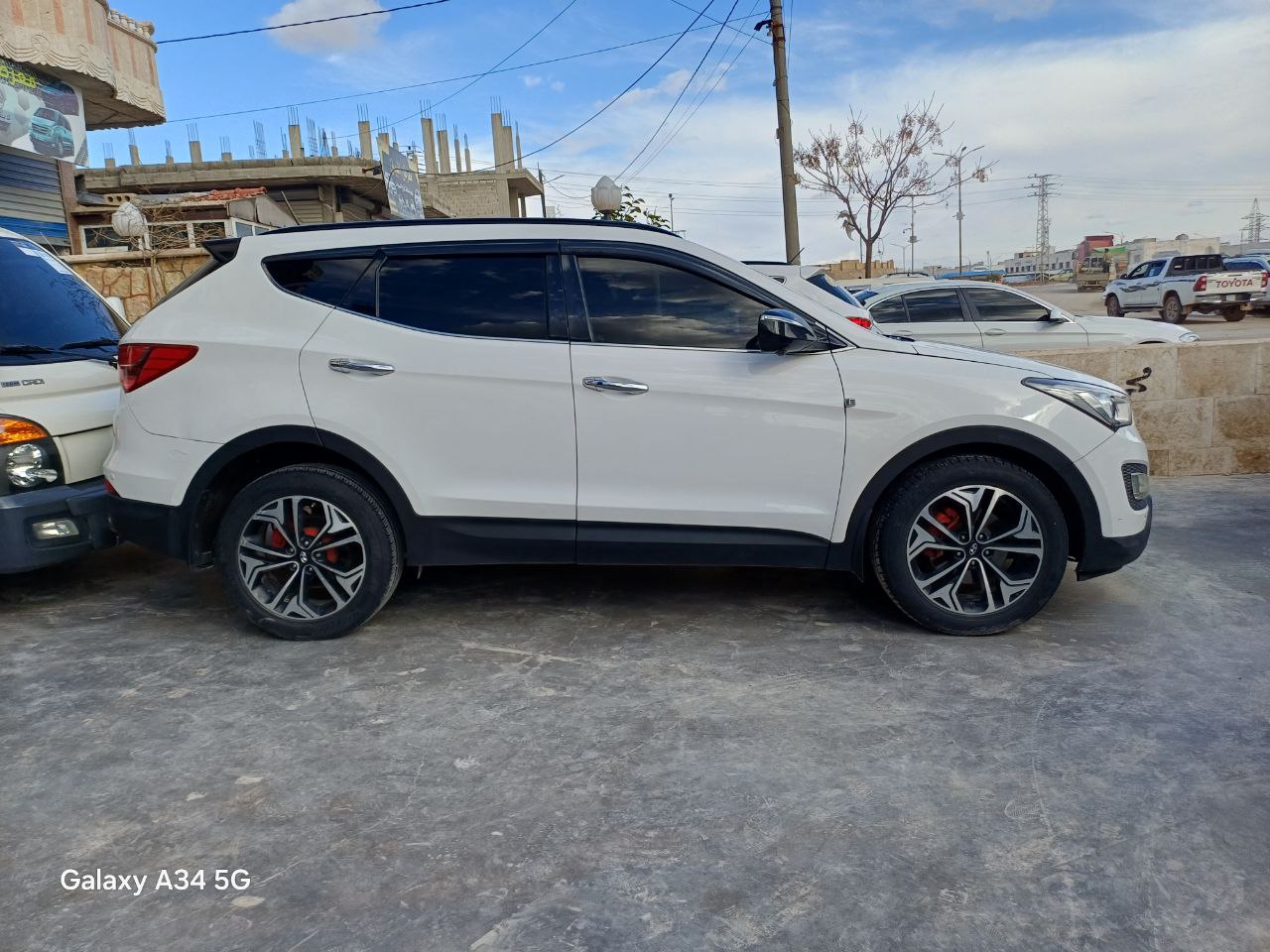 kilometrage car sale hyundai santa fe evgt suv used 2013 aleppo kz image